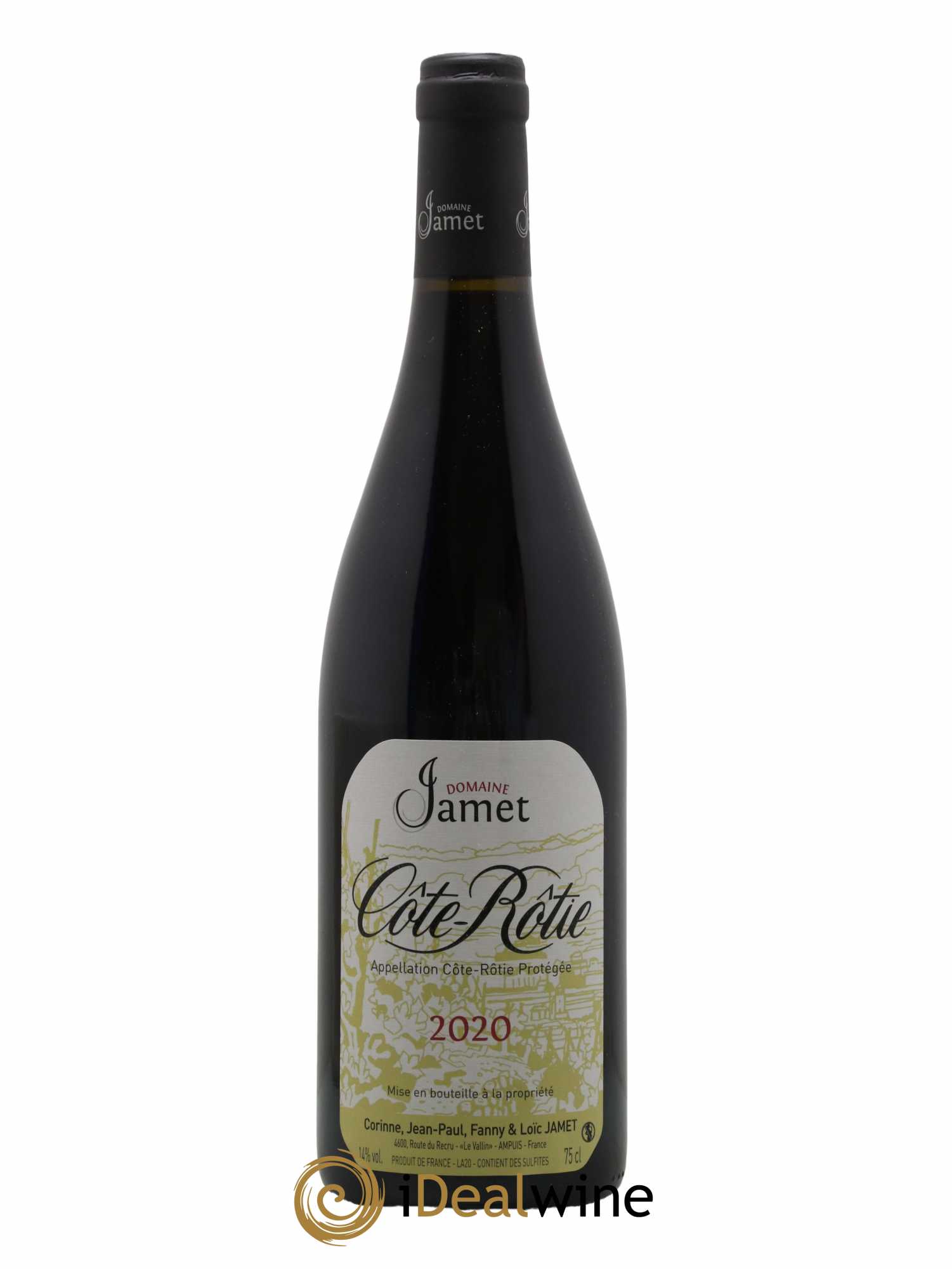 Côte-Rôtie Jamet (Domaine) 2020 - Lot de 1 bouteille - 0