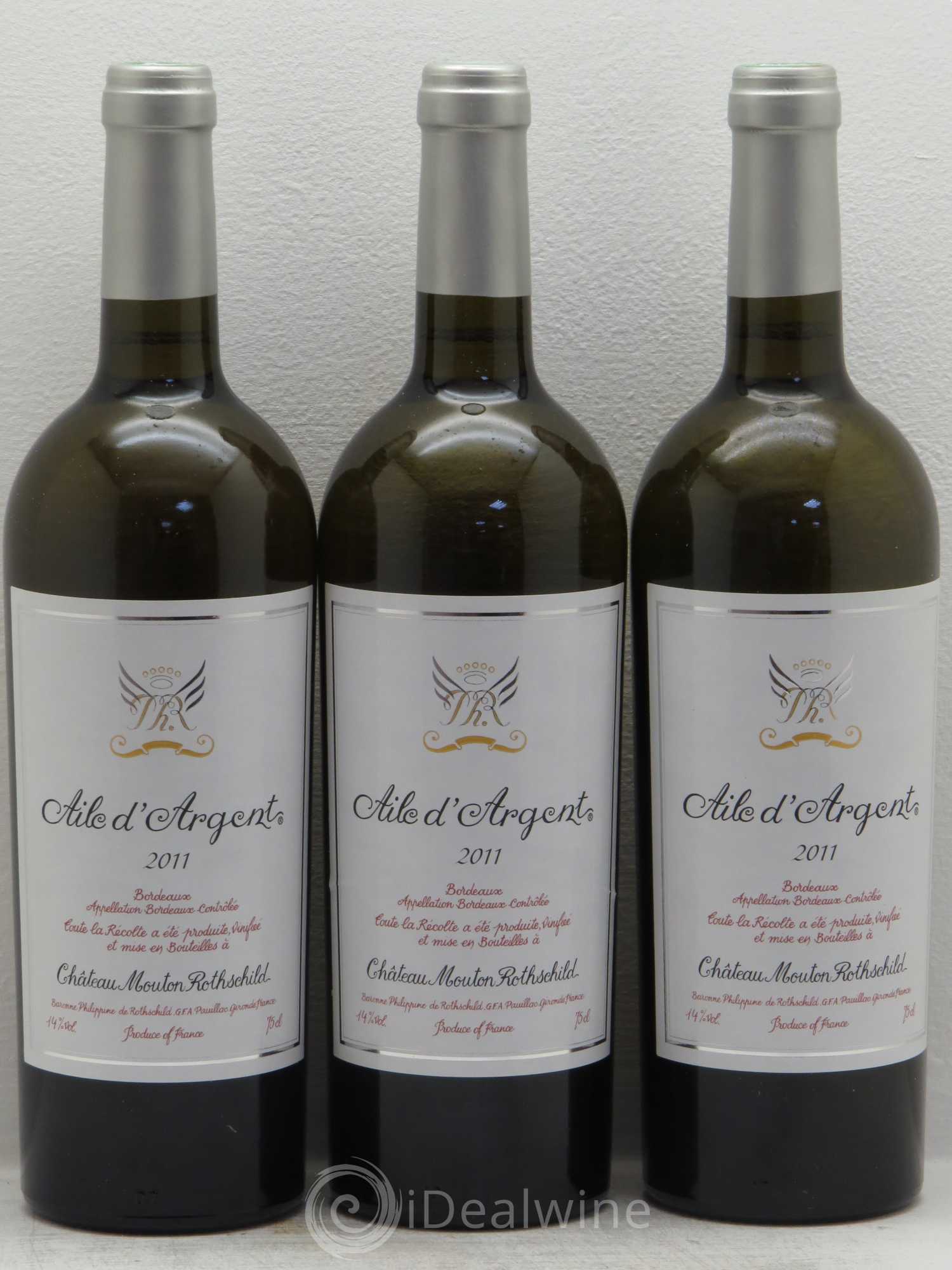 Aile d'Argent 2011 - Lot de 3 bouteilles - 0