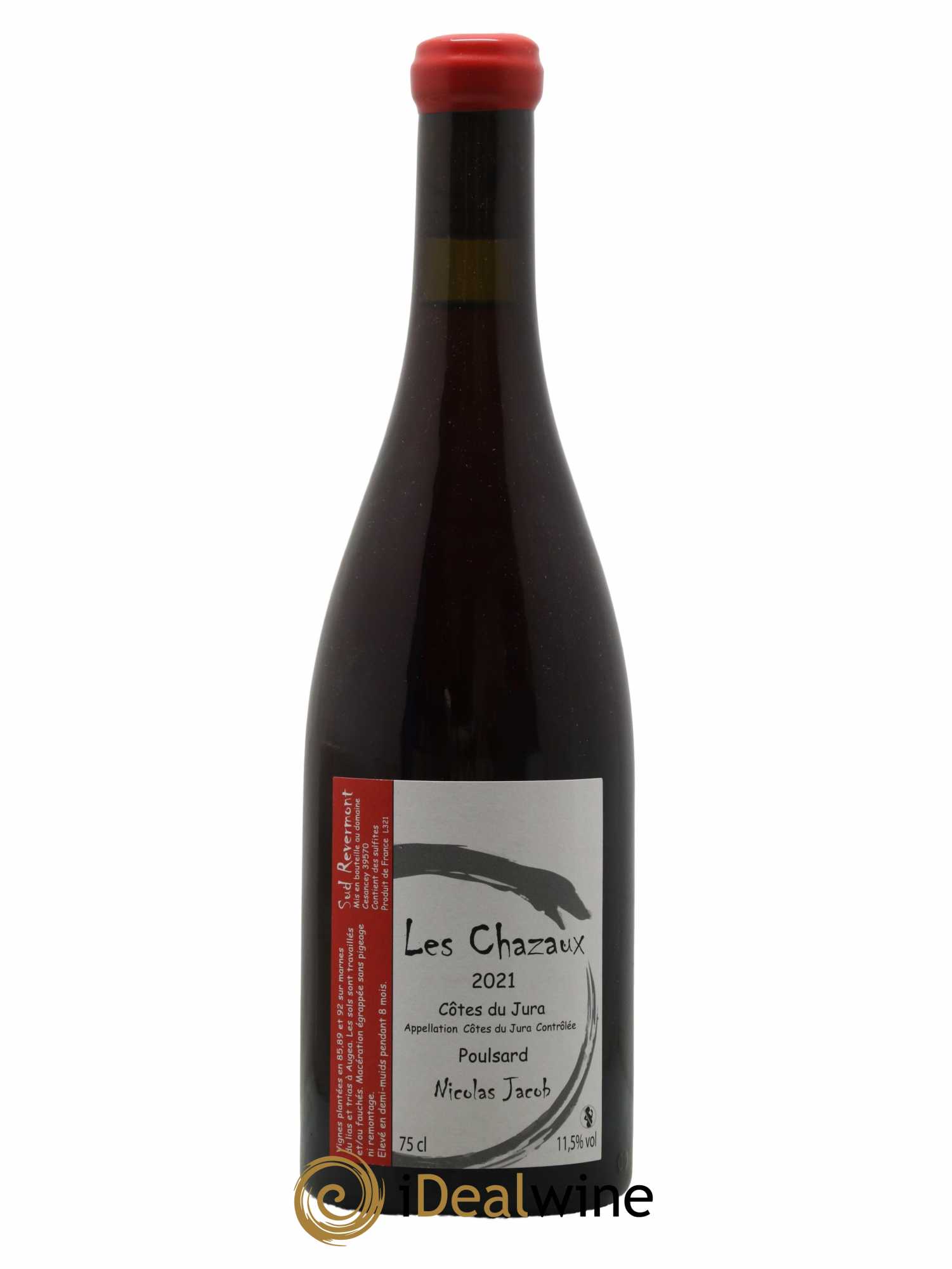 Côtes du Jura Poulsard Les Chazaux Nicolas Jacob 2021 - Lot de 1 bouteille - 0
