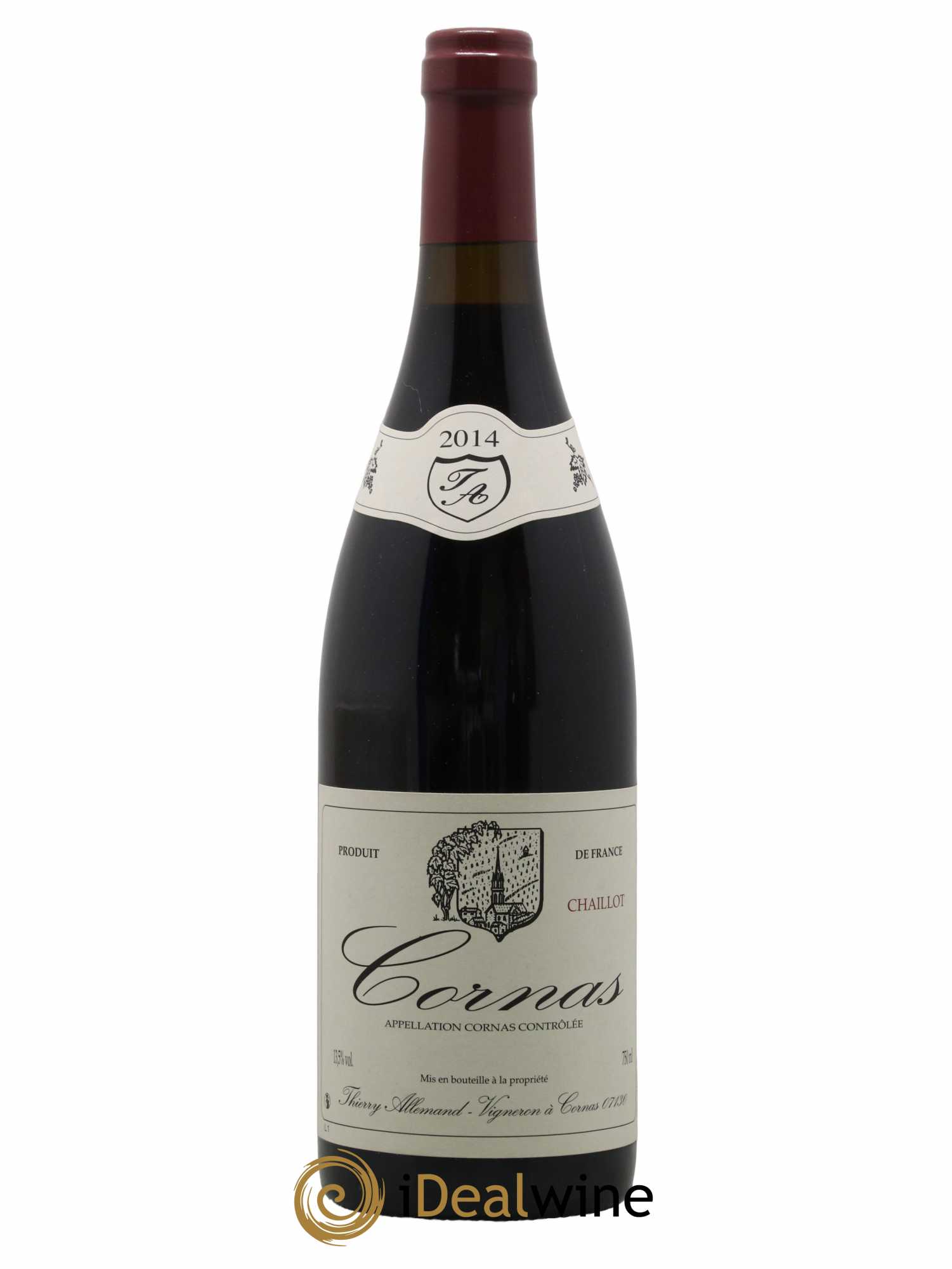 Cornas Chaillot Thierry Allemand 2014 - Lot de 1 bouteille - 0