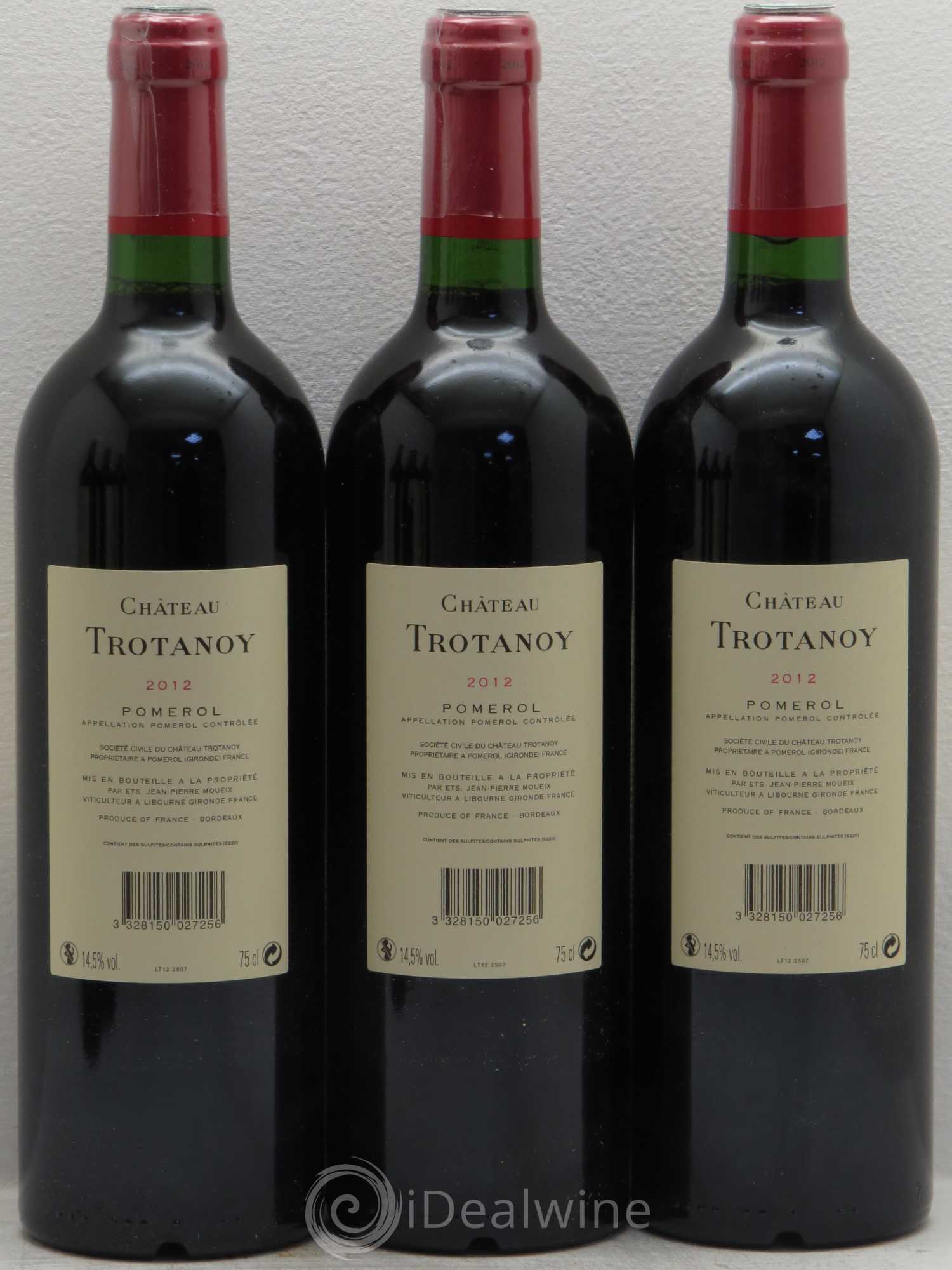 Château Trotanoy 2012 - Lot de 6 bouteilles - 2