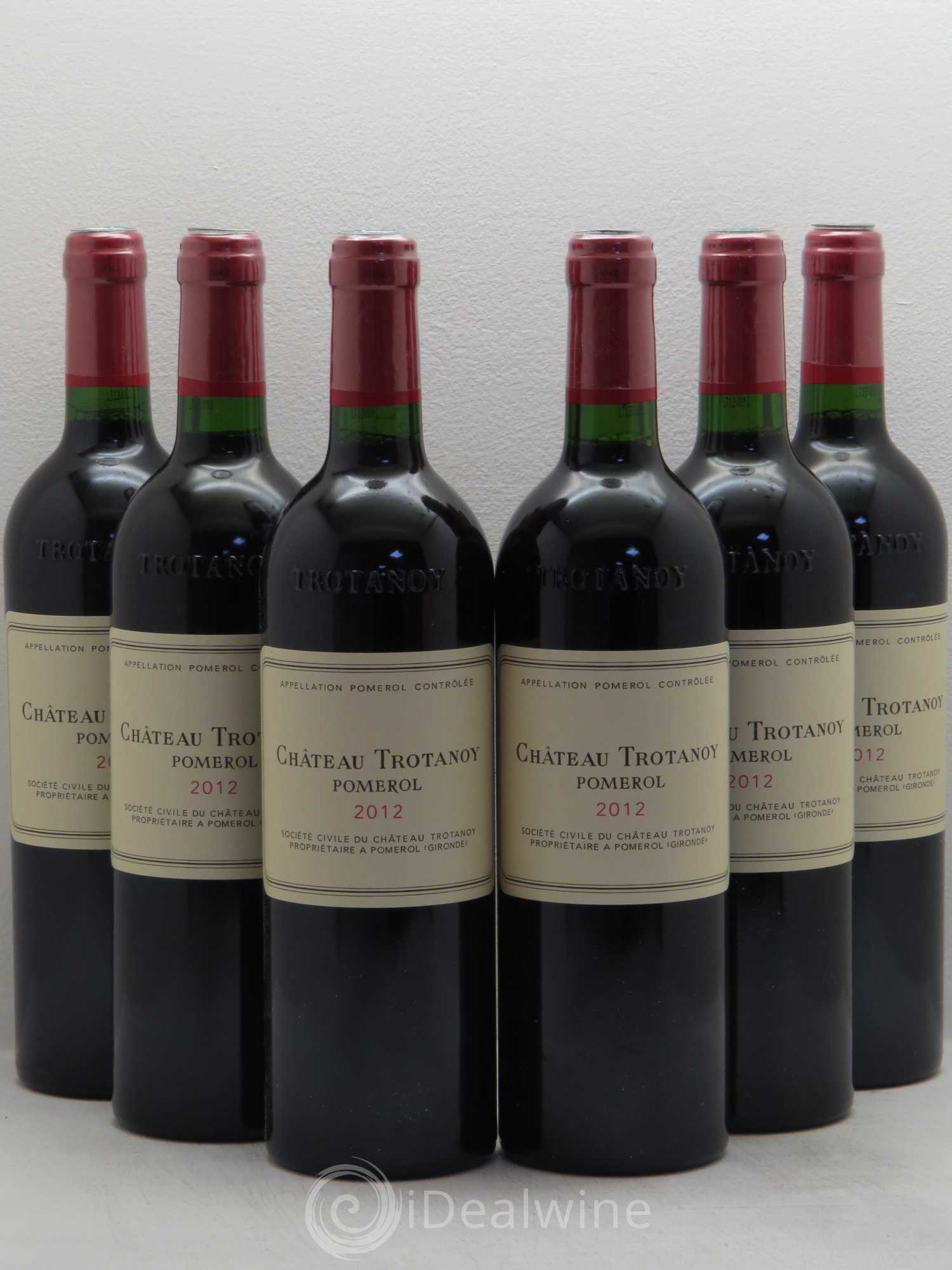 Château Trotanoy 2012 - Lot de 6 bouteilles - 0