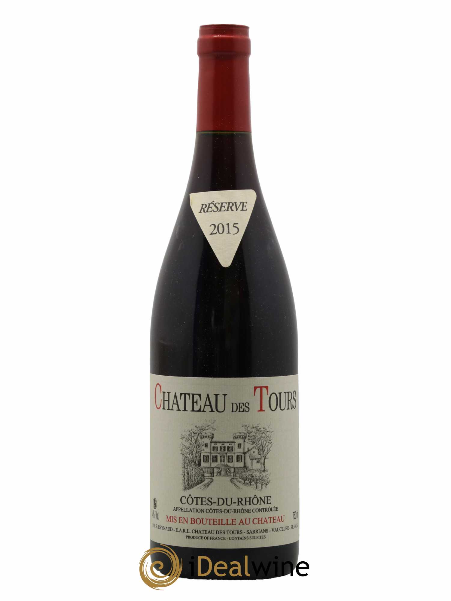 Côtes-du-Rhône Château des Tours Emmanuel Reynaud 2015 - Lot de 1 bouteille - 0