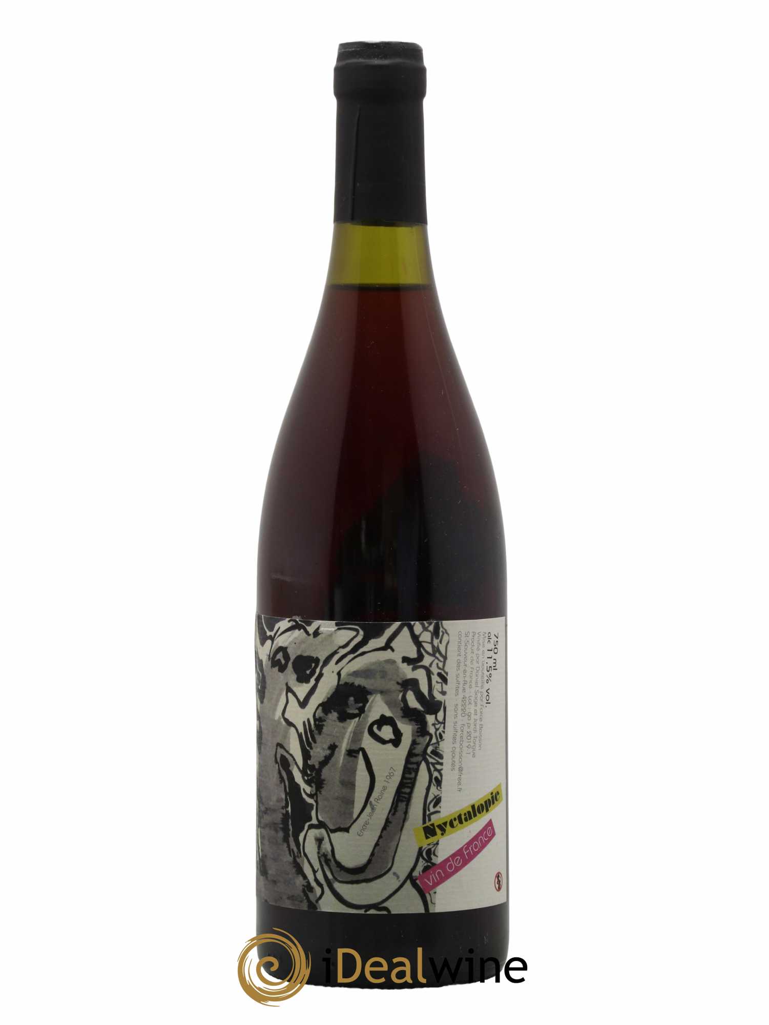 Vin de France Nyctalopie Daniel Sage 2018 - Lot de 1 bouteille - 0