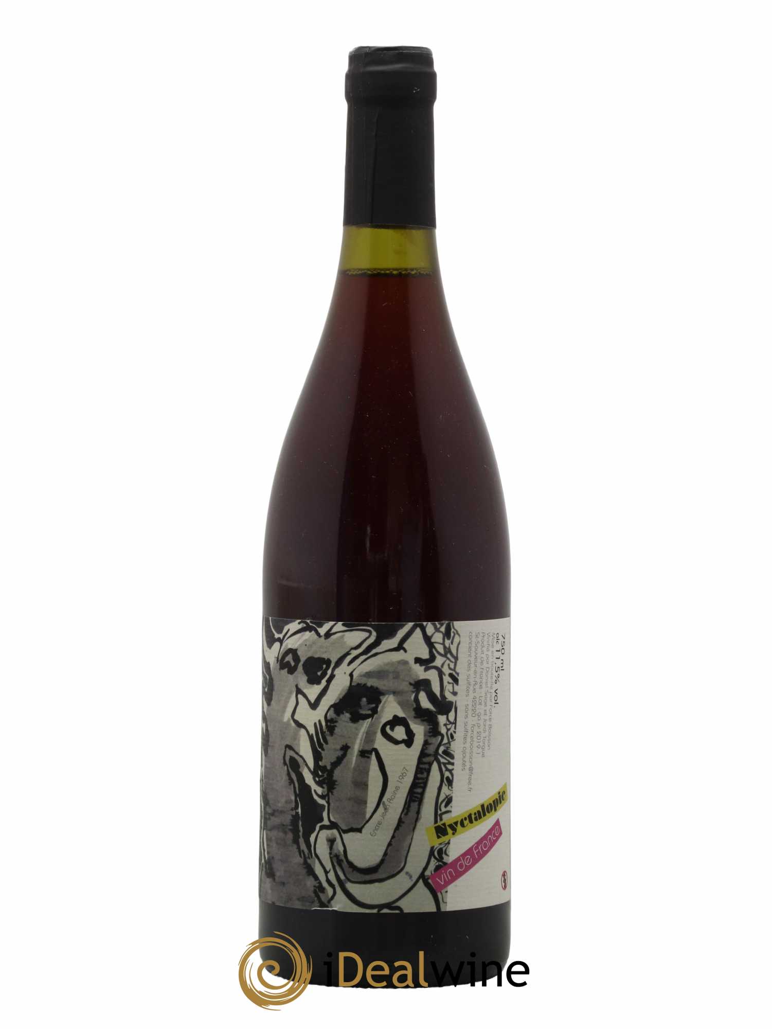 Vin de France Nyctalopie Daniel Sage 2018 - Lot de 1 bouteille - 0