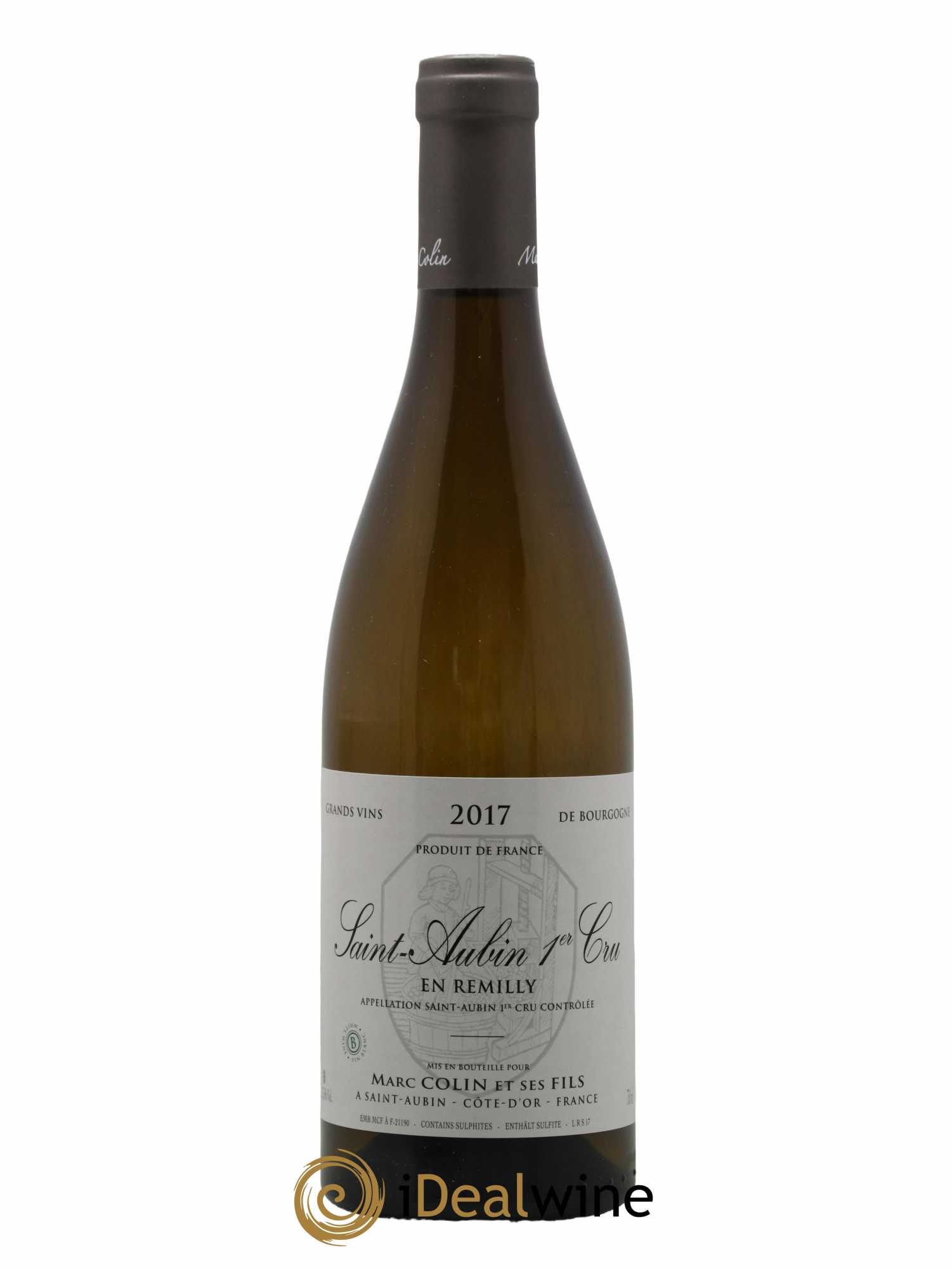 Saint-Aubin 1er Cru En Rémilly Marc Colin & Fils 2017 - Lot de 1 bouteille - 0