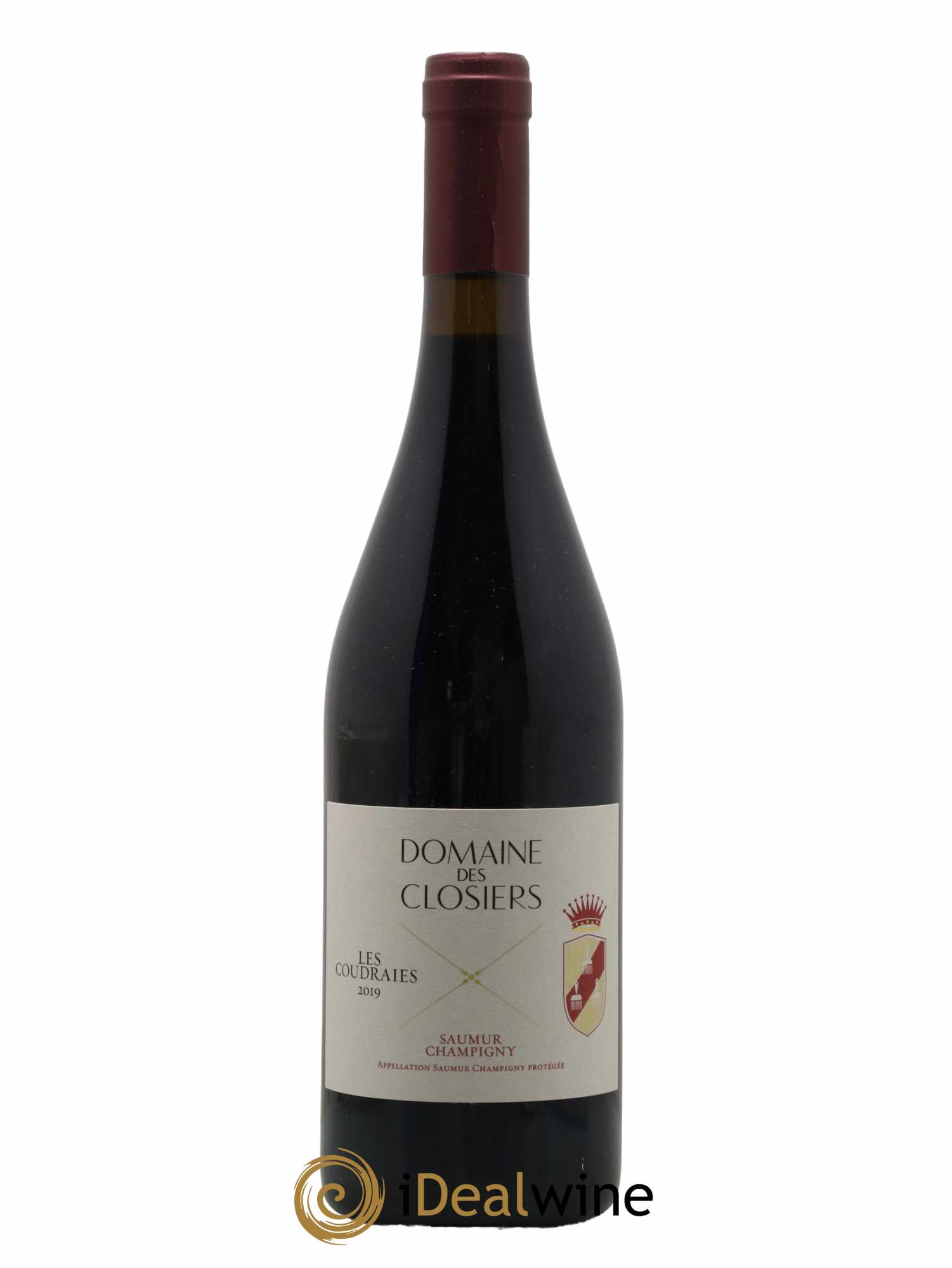 Saumur-Champigny Les Coudraies Domaine des Closiers 2019 - Lot de 1 bouteille - 0