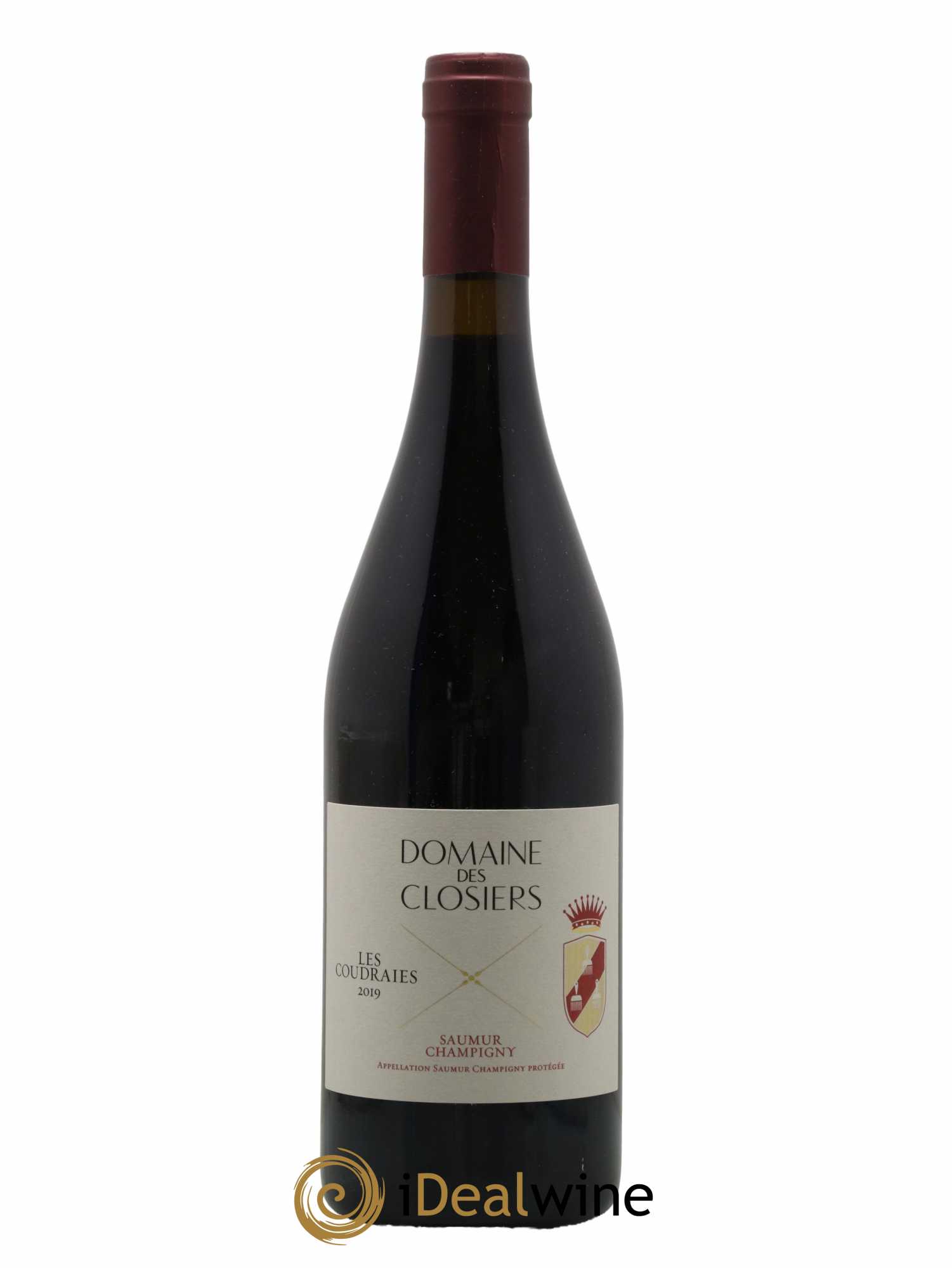 Saumur-Champigny Les Coudraies Domaine des Closiers 2019 - Lot de 1 bouteille - 0