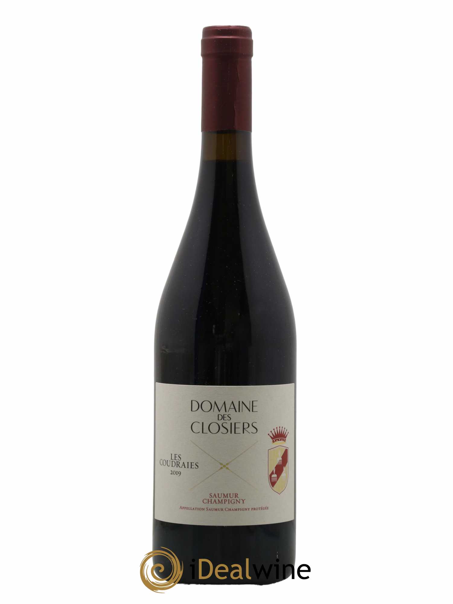 Saumur-Champigny Les Coudraies Domaine des Closiers 2019 - Lot de 1 bouteille - 0