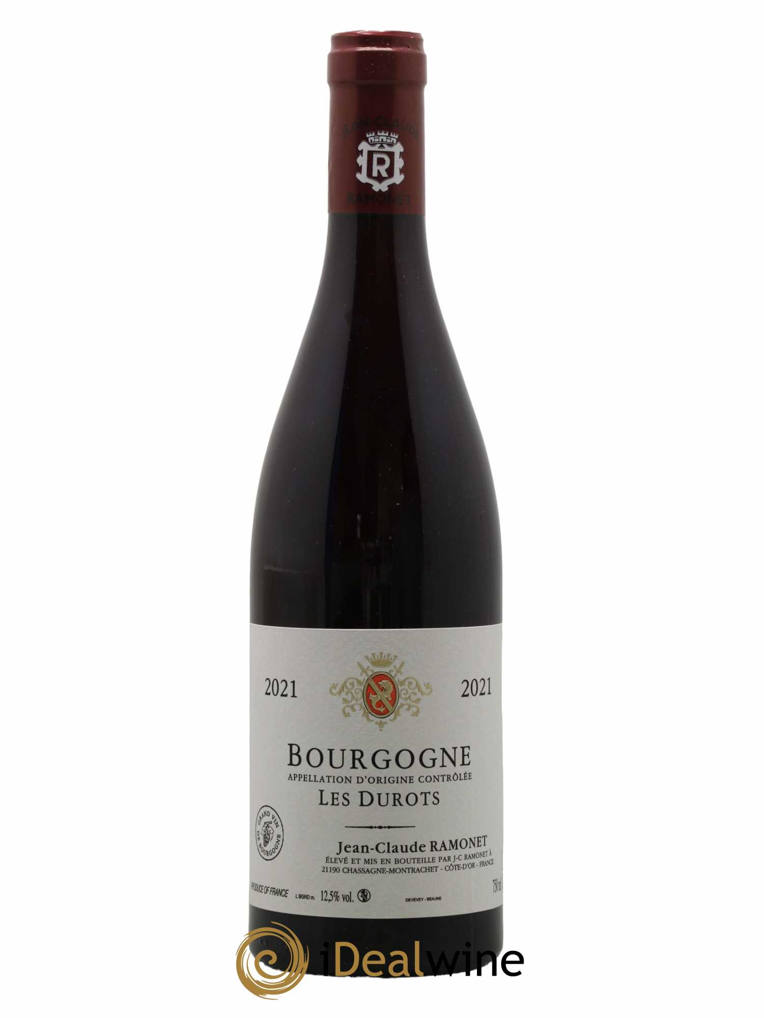 Bourgogne Les Durots Domaine Ramonet 2021 - Lot de 1 bouteille - 0