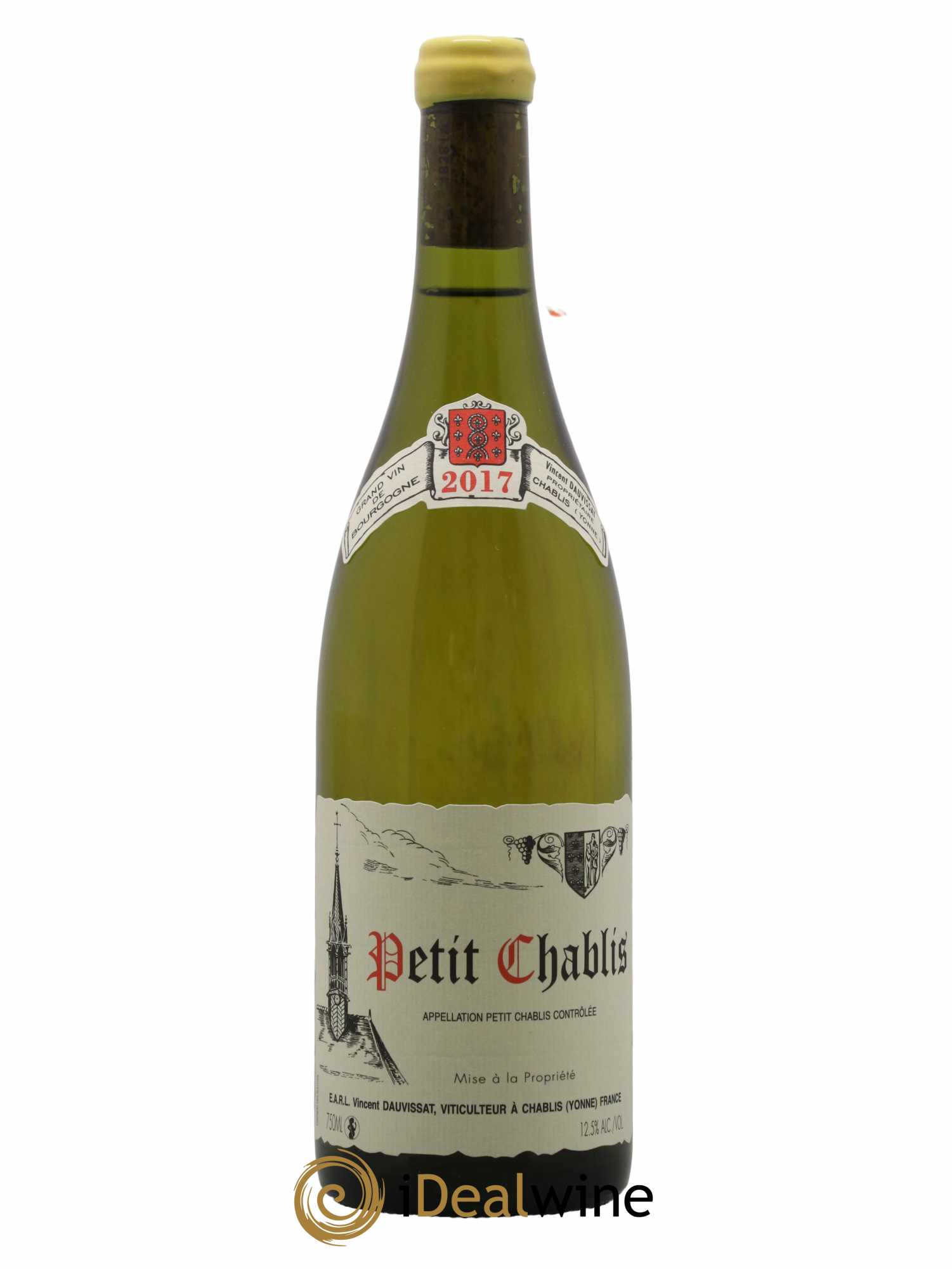 Petit Chablis Vincent Dauvissat (Domaine) 2017 - Lot de 1 bouteille - 0