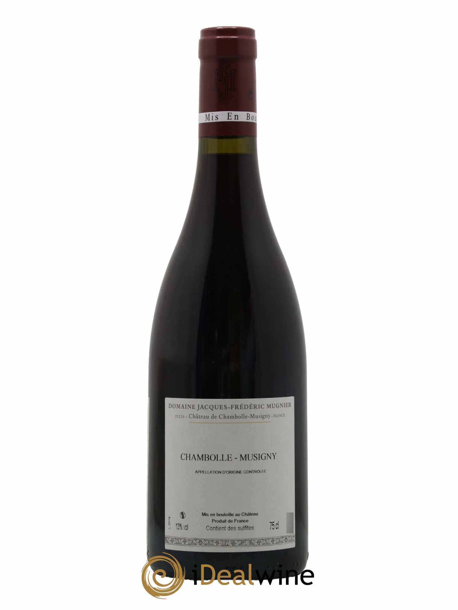 Chambolle-Musigny Jacques-Frédéric Mugnier 2019 - Lot de 1 bouteille - 1
