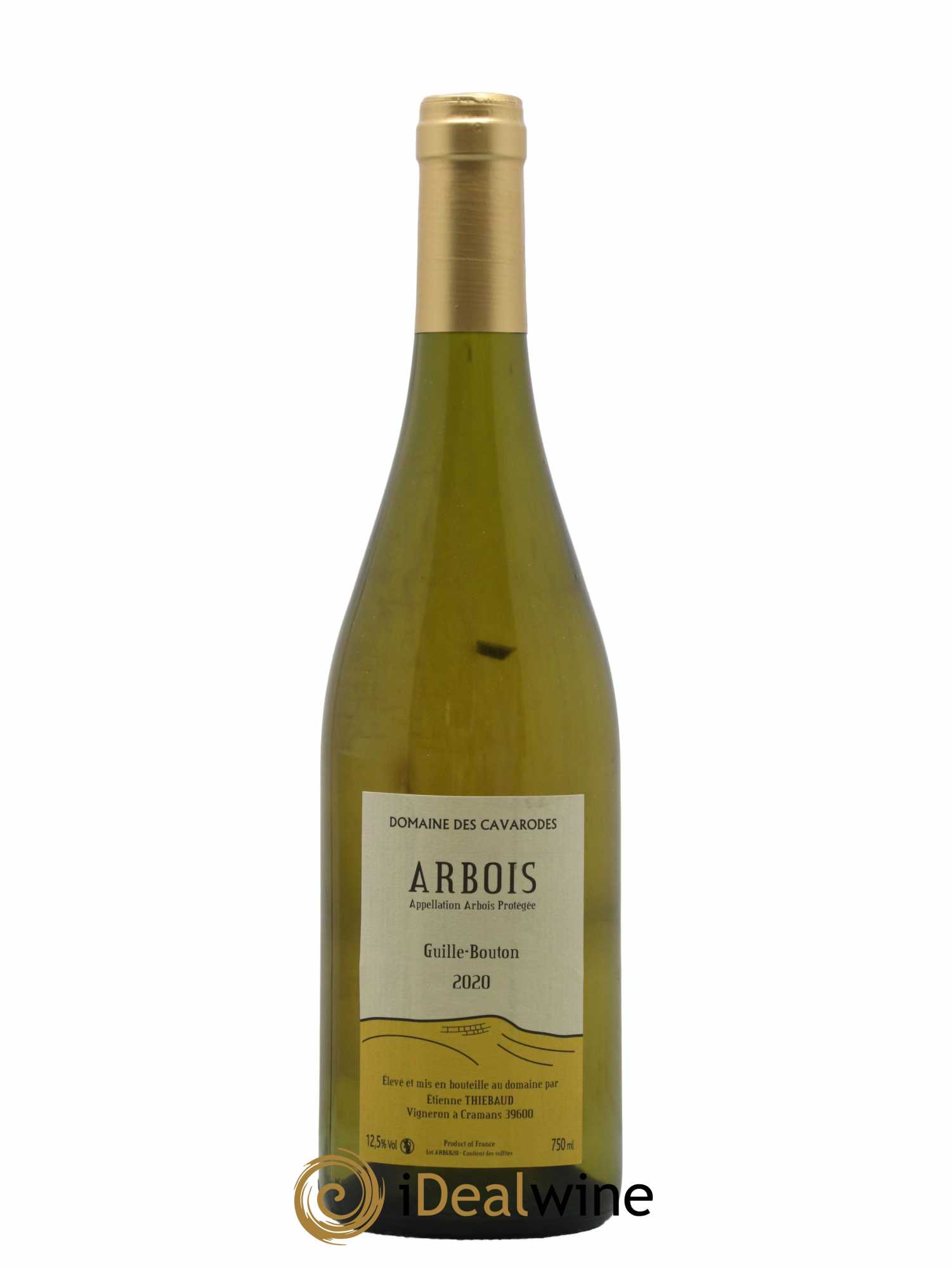Arbois Guille-Bouton Cavarodes (Domaine des) - Etienne Thiébaud 2020 - Lot de 1 bouteille - 0