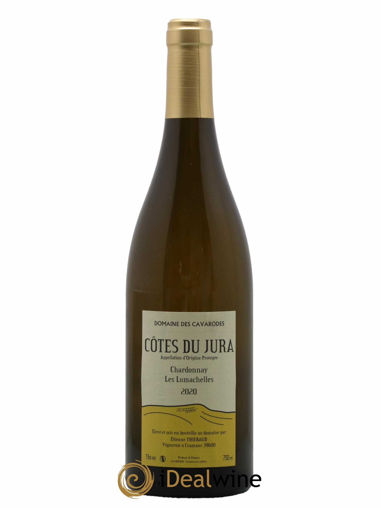 Côtes du Jura Chardonnay Les Lumachelles Cavarodes (Domaine des) - Etienne Thiébaud 2020 - Lot de 1 bouteille - 0