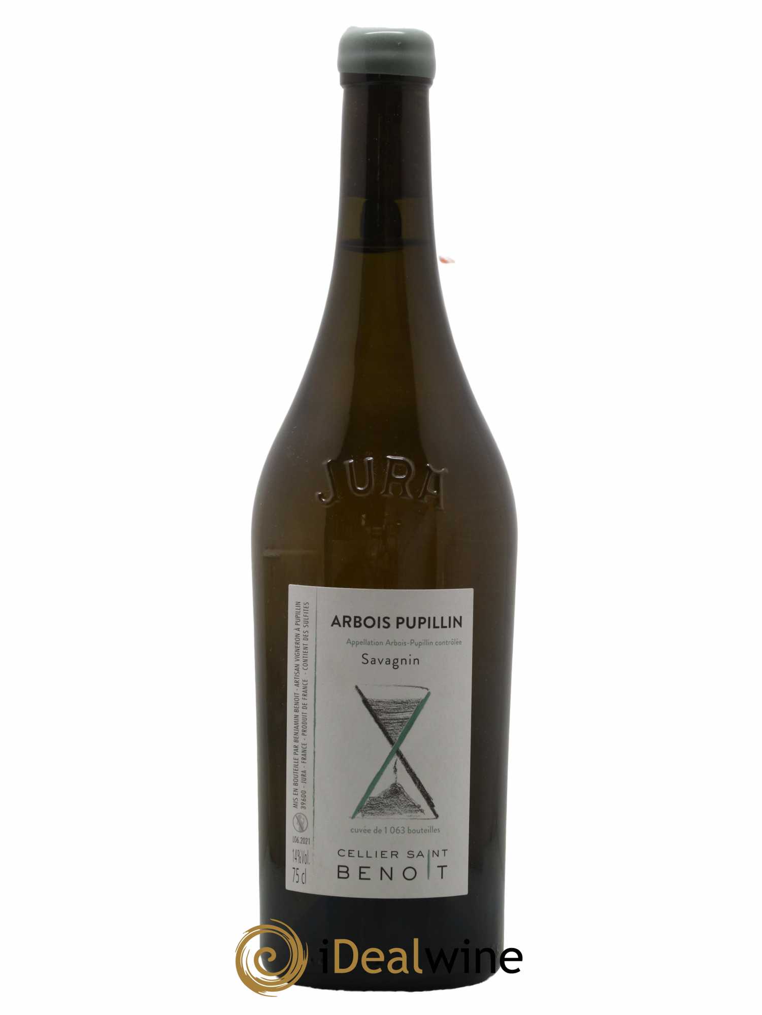 Arbois-Pupillin Savagnin Cellier Saint Benoît 2021 - Lot de 1 bouteille - 0