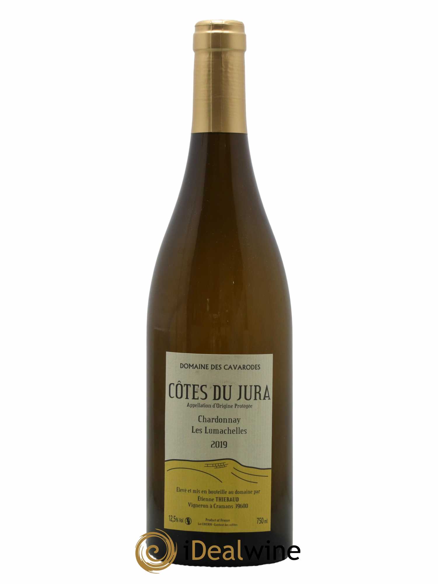 Côtes du Jura Chardonnay Les Lumachelles Cavarodes (Domaine des) - Etienne Thiébaud 2019 - Lot de 1 bouteille - 0