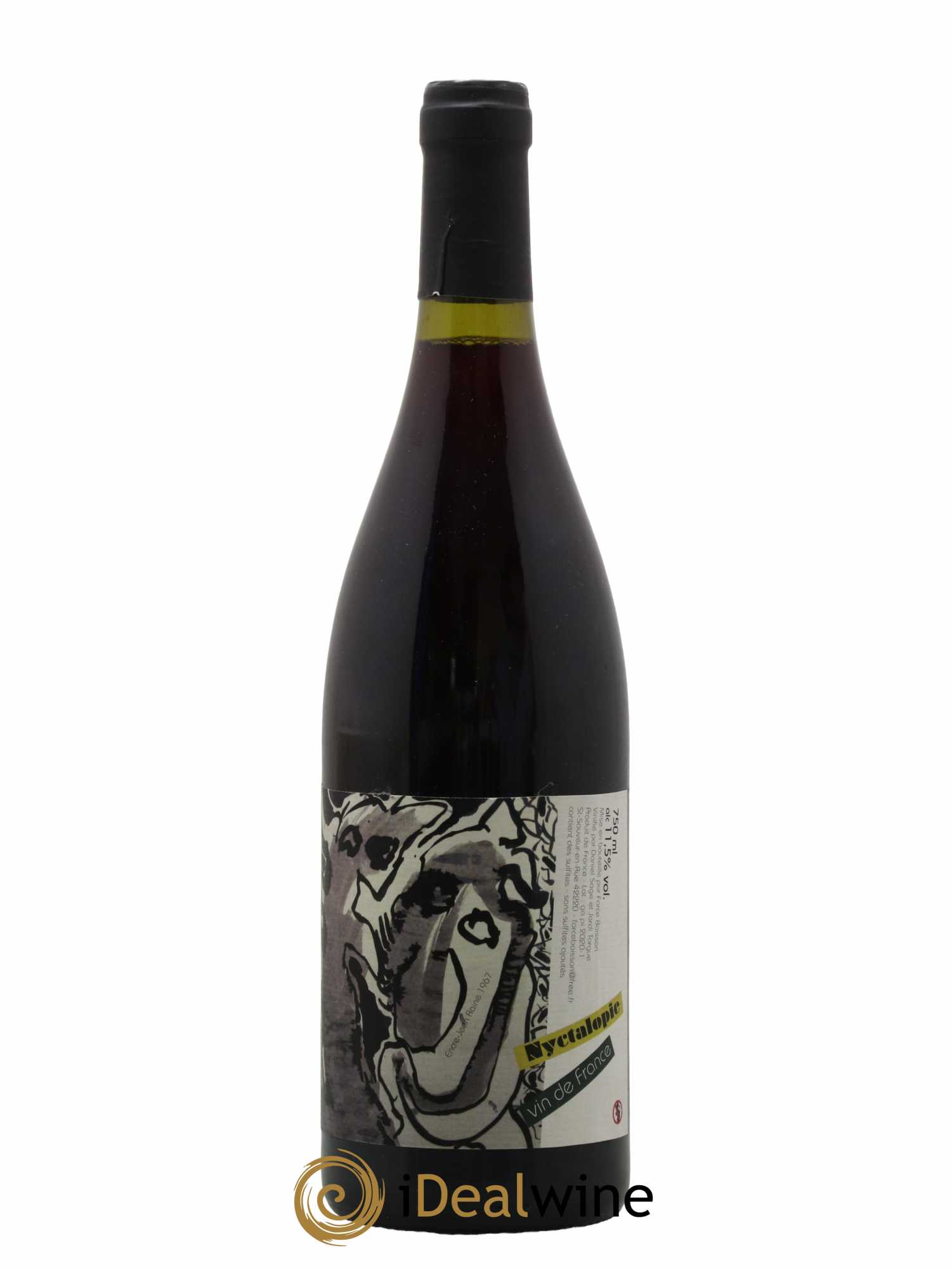 Vin de France Nyctalopie Daniel Sage 2019 - Lot de 1 bouteille - 0