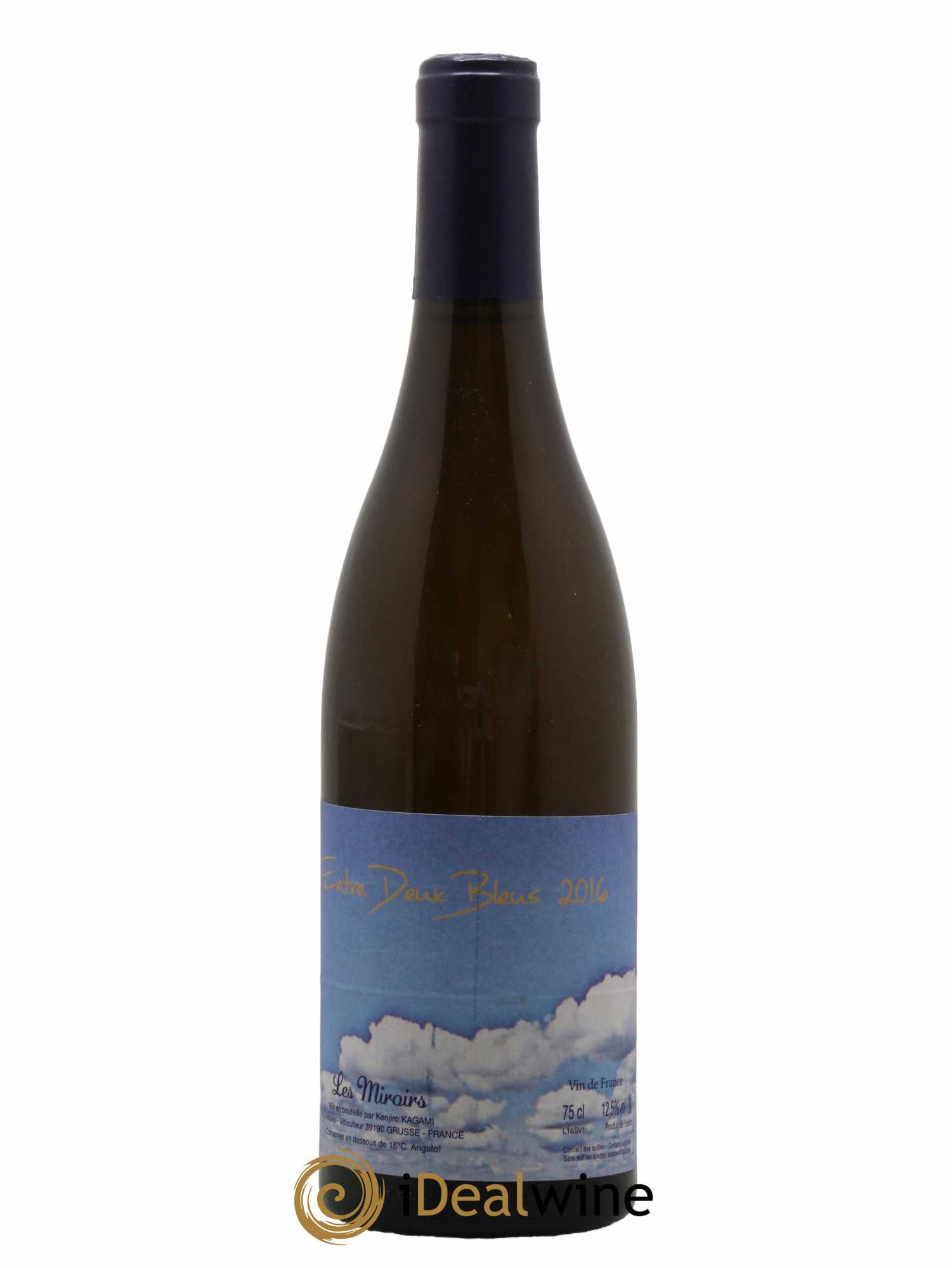 Vin de France Entre Deux Bleus Les saugettes Kenjiro Kagami - Domaine des Miroirs 2016 - Lot de 1 bouteille - 0