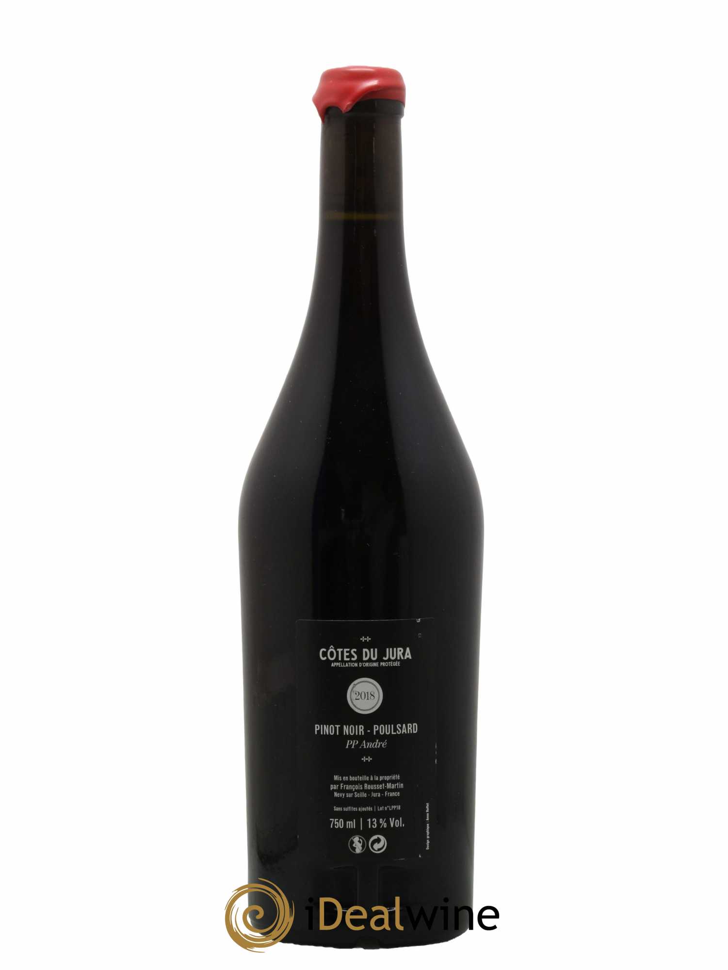 Côtes du Jura Poulsard Pinot Noir André Domaine François Rousset Martin 2018 - Lot de 1 bouteille - 1