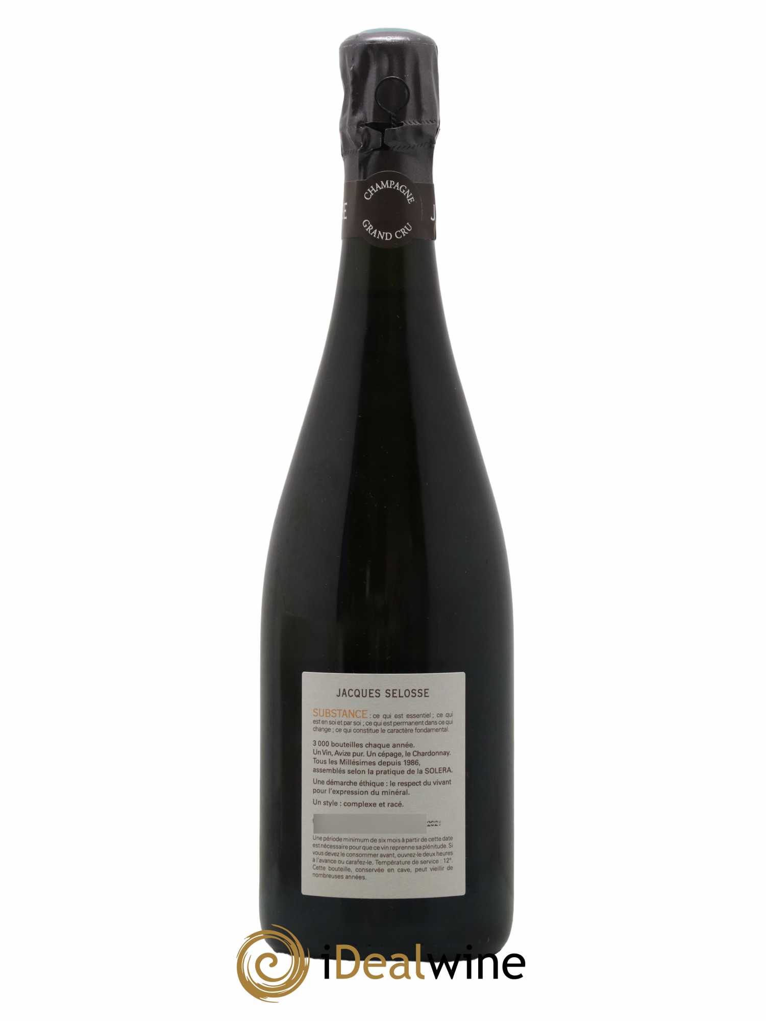 Substance Jacques Selosse - Lot de 1 bouteille - 1