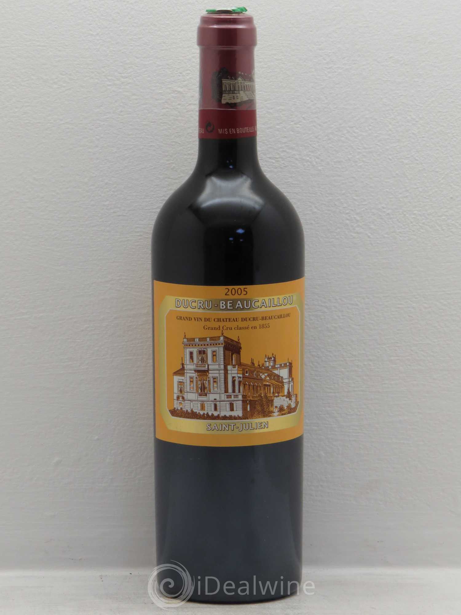 Château Ducru Beaucaillou 2ème Grand Cru Classé 2005 - Lot de 1 bouteille - 0