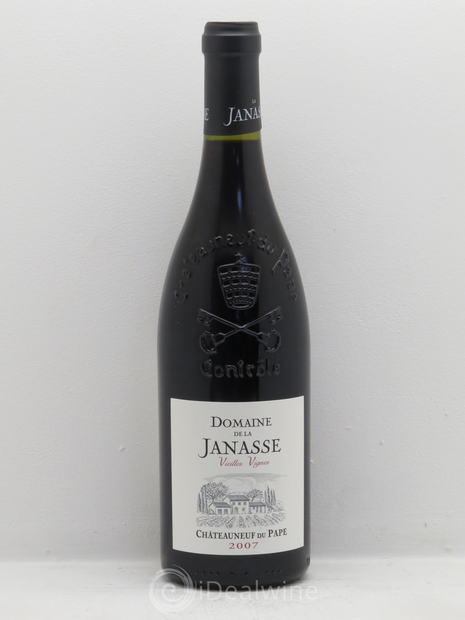Châteauneuf-du-Pape Cuvée Vieilles Vignes La Janasse (Domaine de) 2007 - Lot de 12 bouteilles - 5