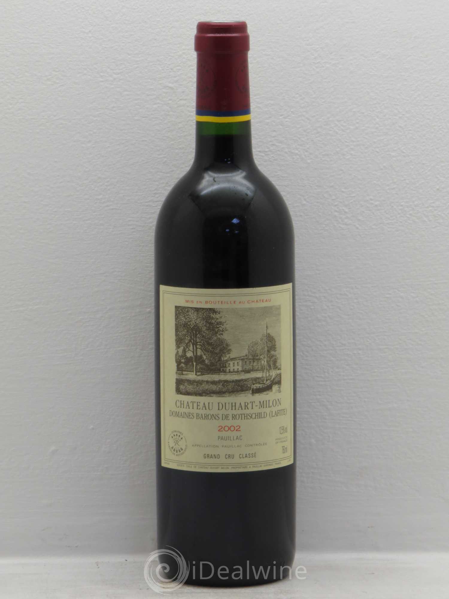 Château Duhart-Milon 4ème Grand Cru Classé 2002 - Lot de 1 bouteille - 0