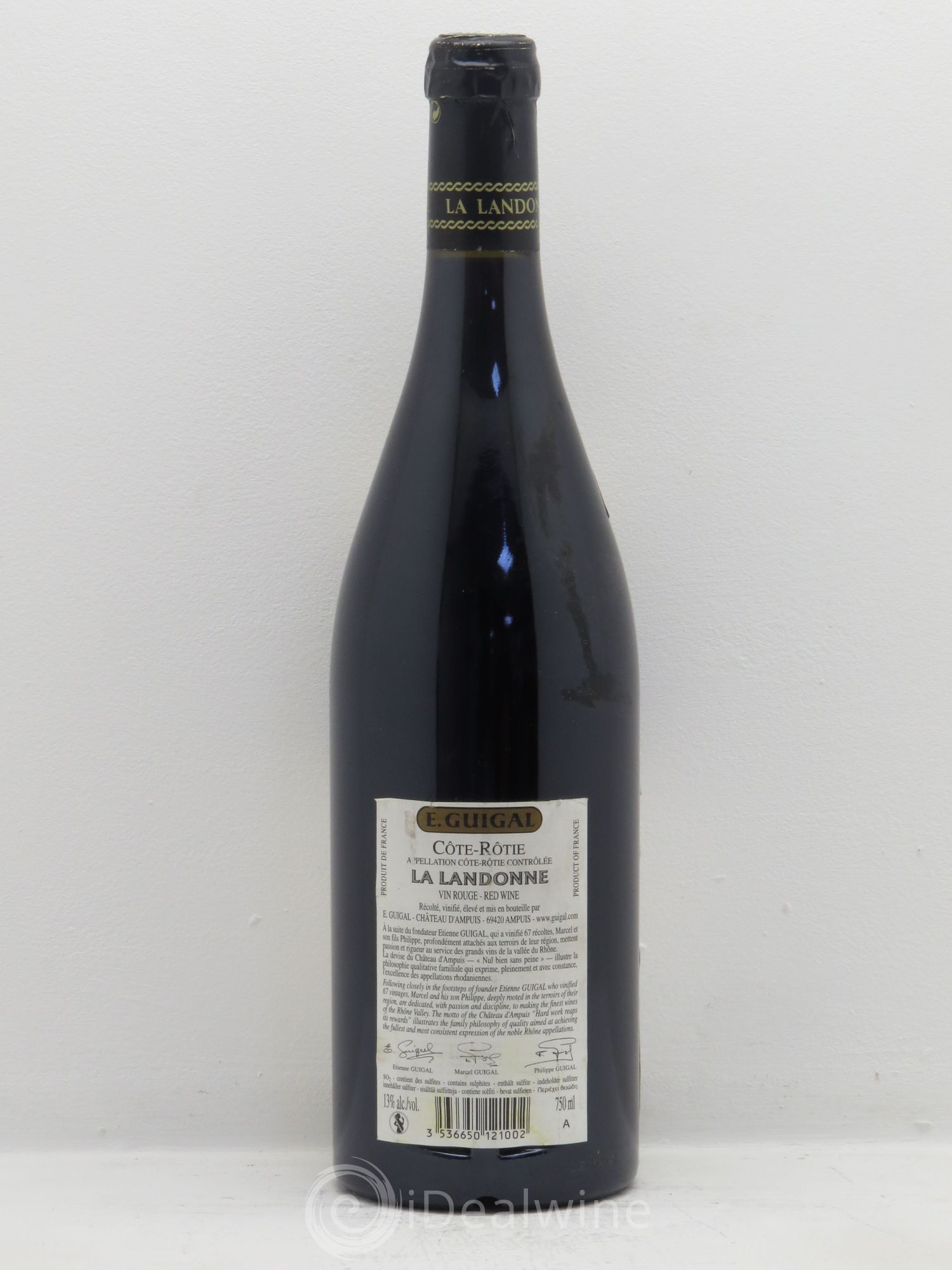 Côte-Rôtie La Landonne Guigal 2007 - Lot de 1 bouteille - 1