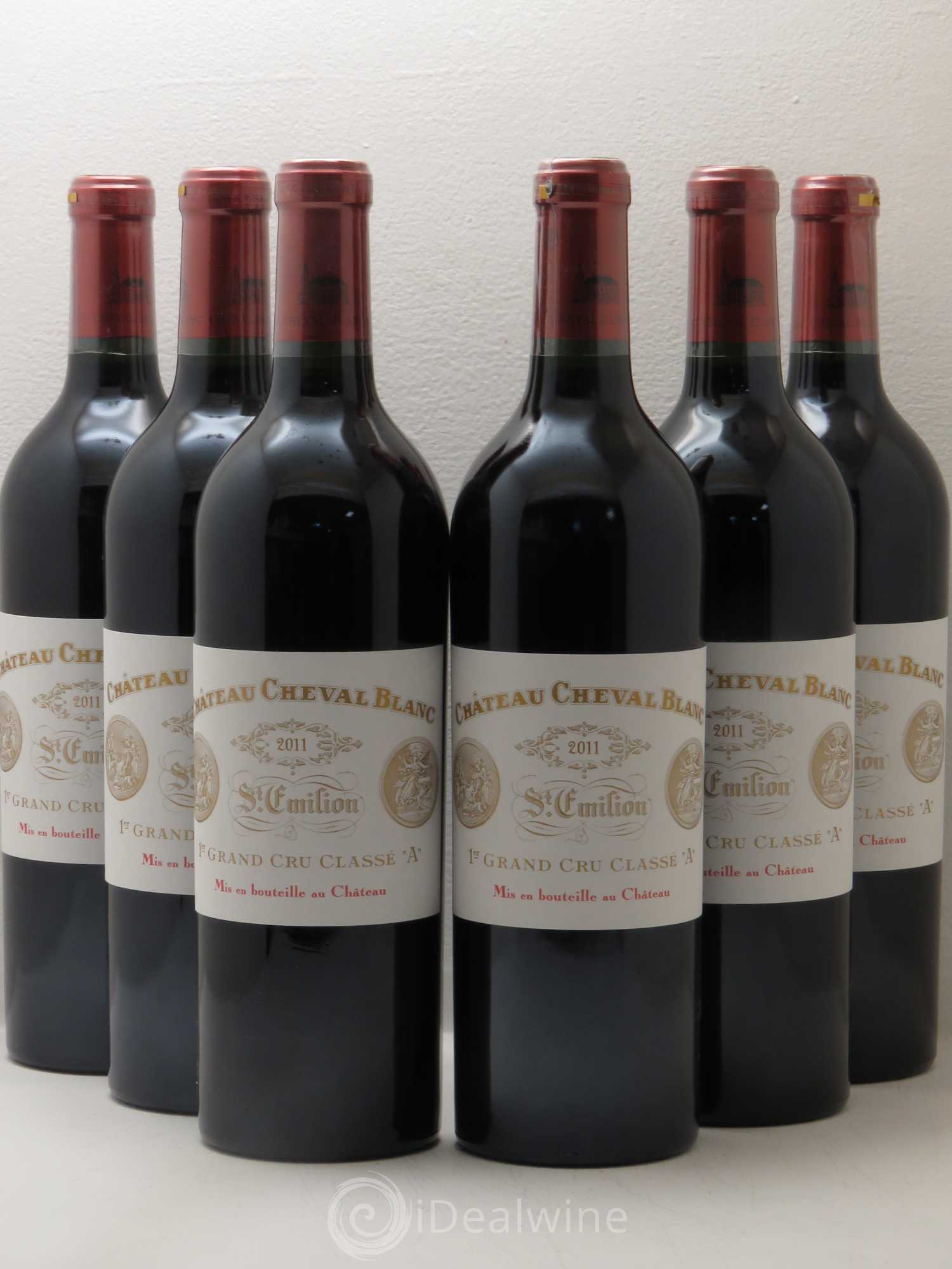 Château Cheval Blanc 1er Grand Cru Classé A 2011 - Lot de 6 bouteilles - 0