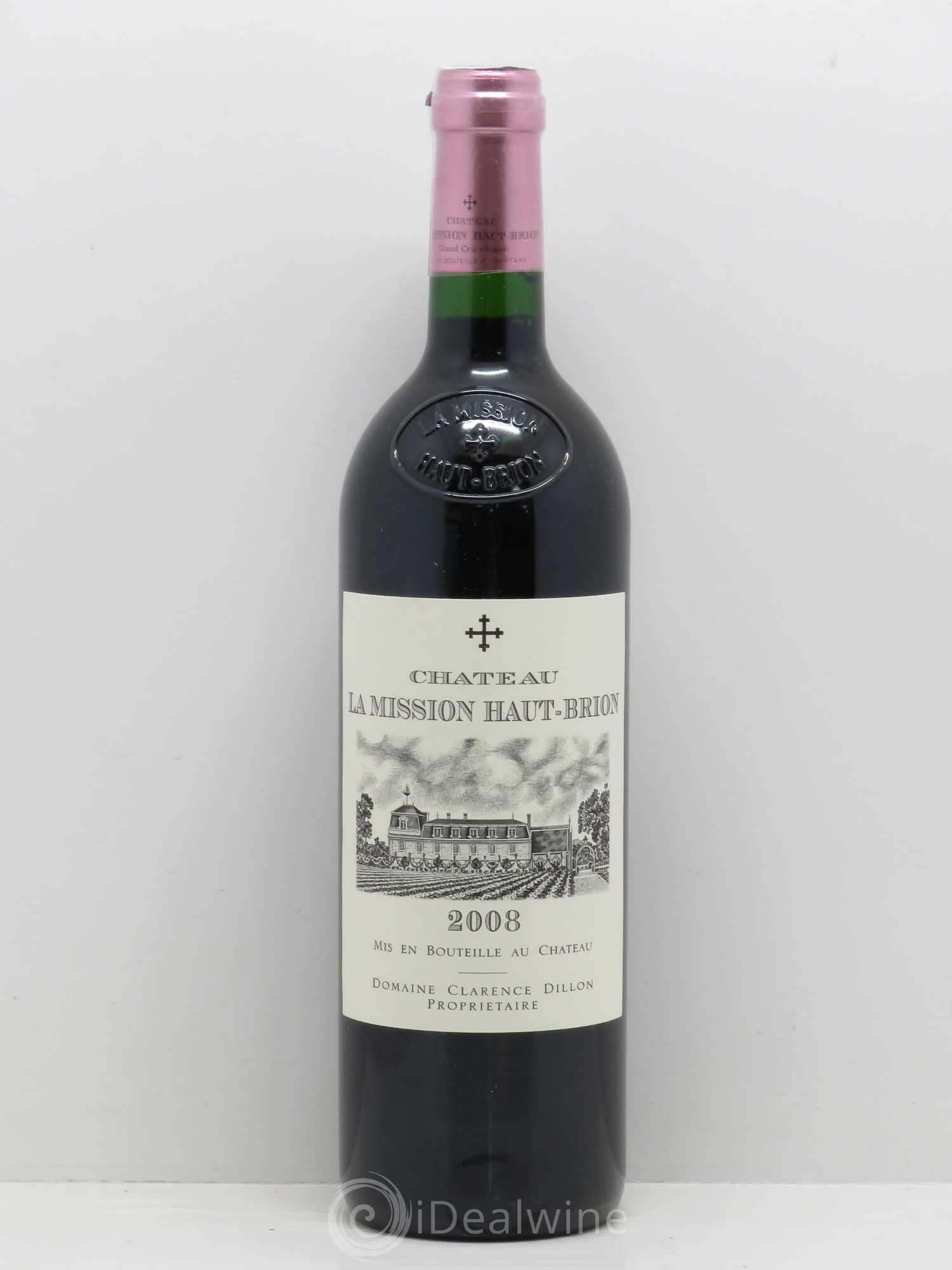 Château la Mission Haut-Brion Cru Classé de Graves 2008 - Lot de 1 bouteille - 0