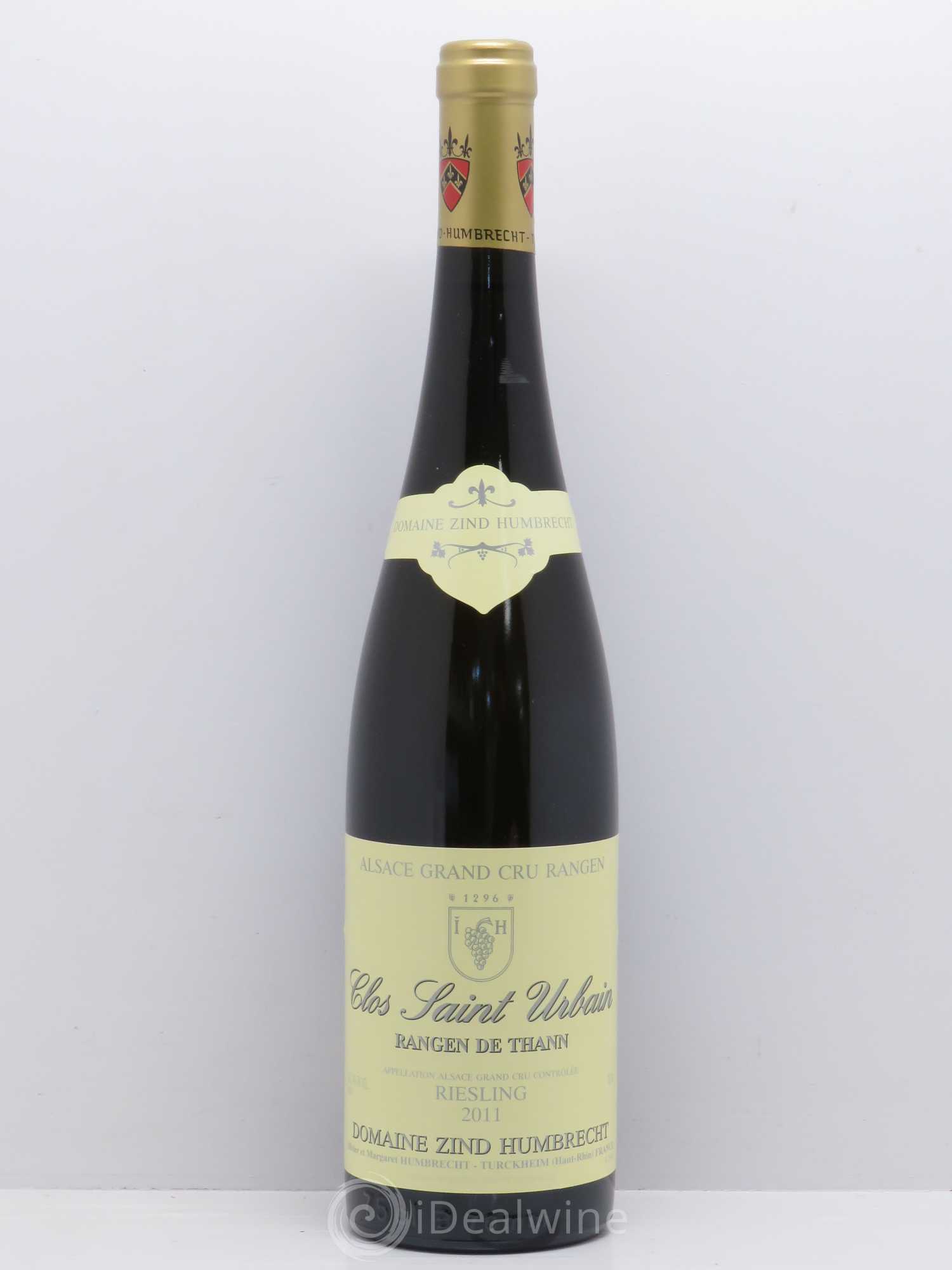 Alsace Riesling Grand Cru Rangen de Thann Clos Saint Urbain Zind-Humbrecht (Domaine) 2011 - Lot de 1 bouteille - 0