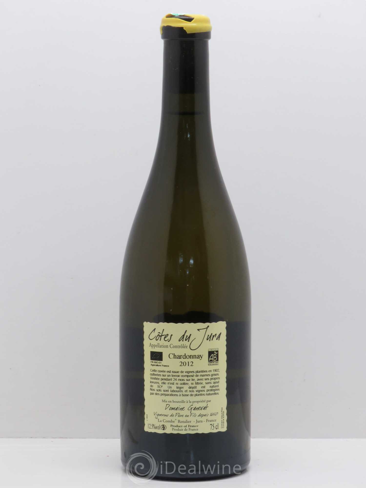 Côtes du Jura Les Chalasses Vieilles Vignes Jean-François Ganevat (Domaine) 2012 - Lot de 1 bouteille - 1
