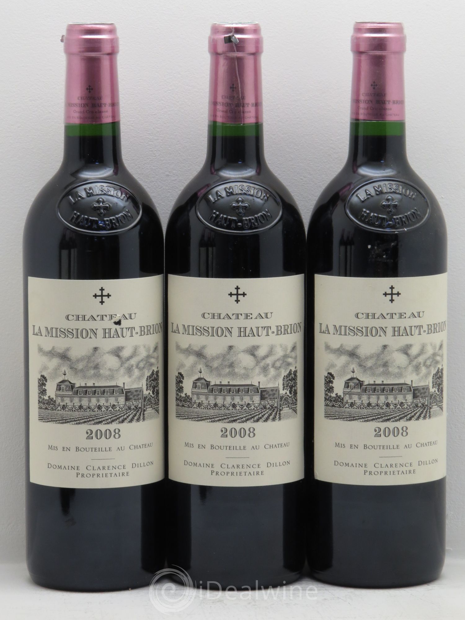 Château la Mission Haut-Brion Cru Classé de Graves 2008 - Lot de 6 bouteilles - 1