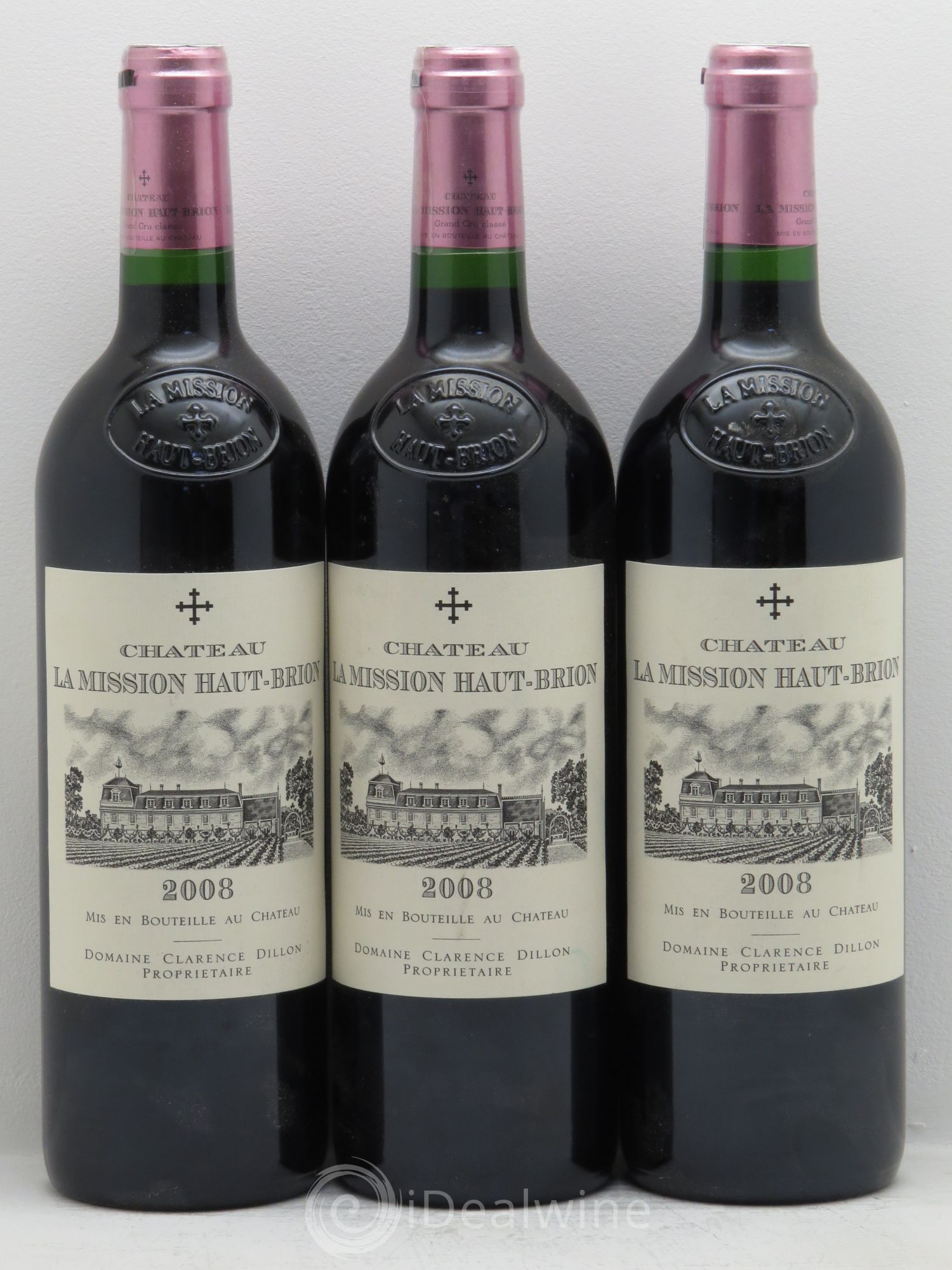 Château la Mission Haut-Brion Cru Classé de Graves 2008 - Lot de 6 bouteilles - 2