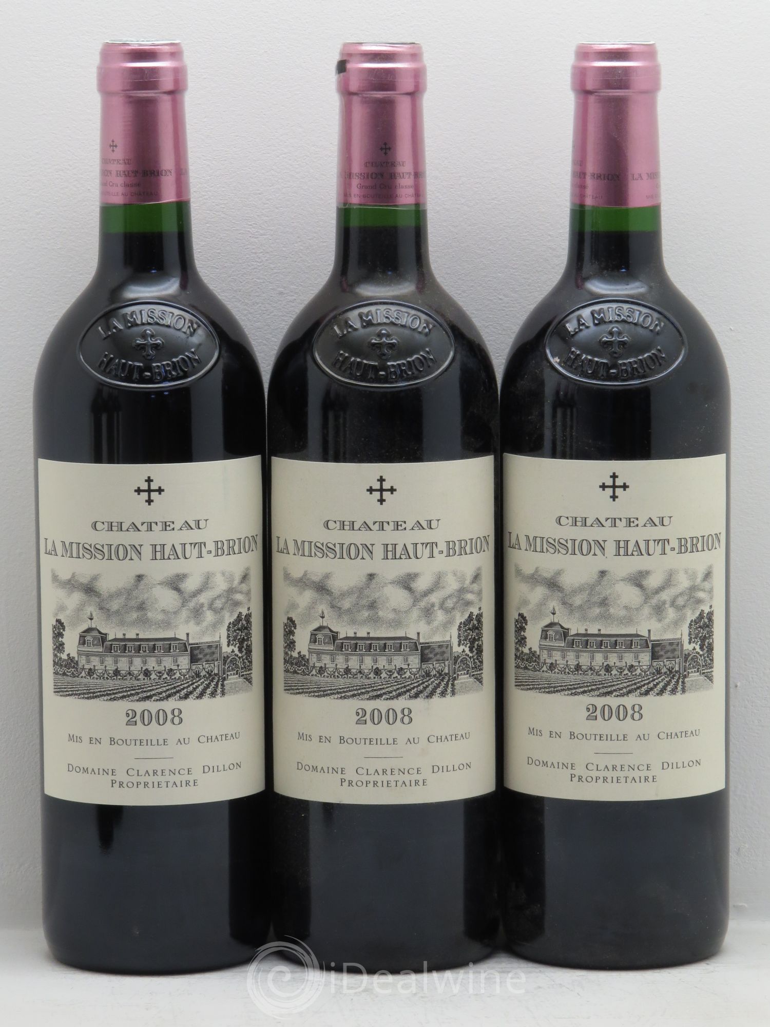 Château la Mission Haut-Brion Cru Classé de Graves 2008 - Lot de 6 bouteilles - 1
