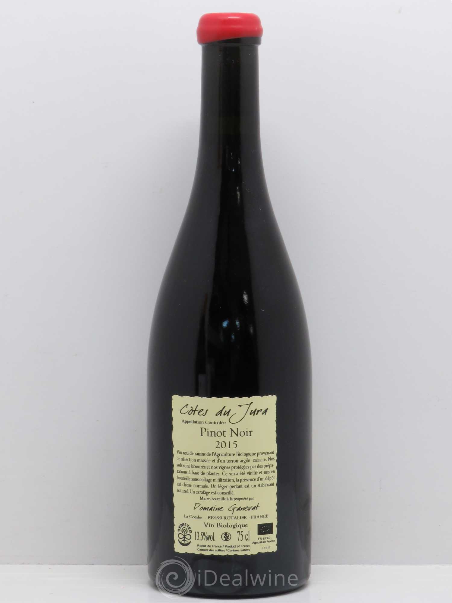Côtes du Jura Cuvée Julien Jean-François Ganevat (Domaine) 2015 - Lot de 1 bouteille - 1