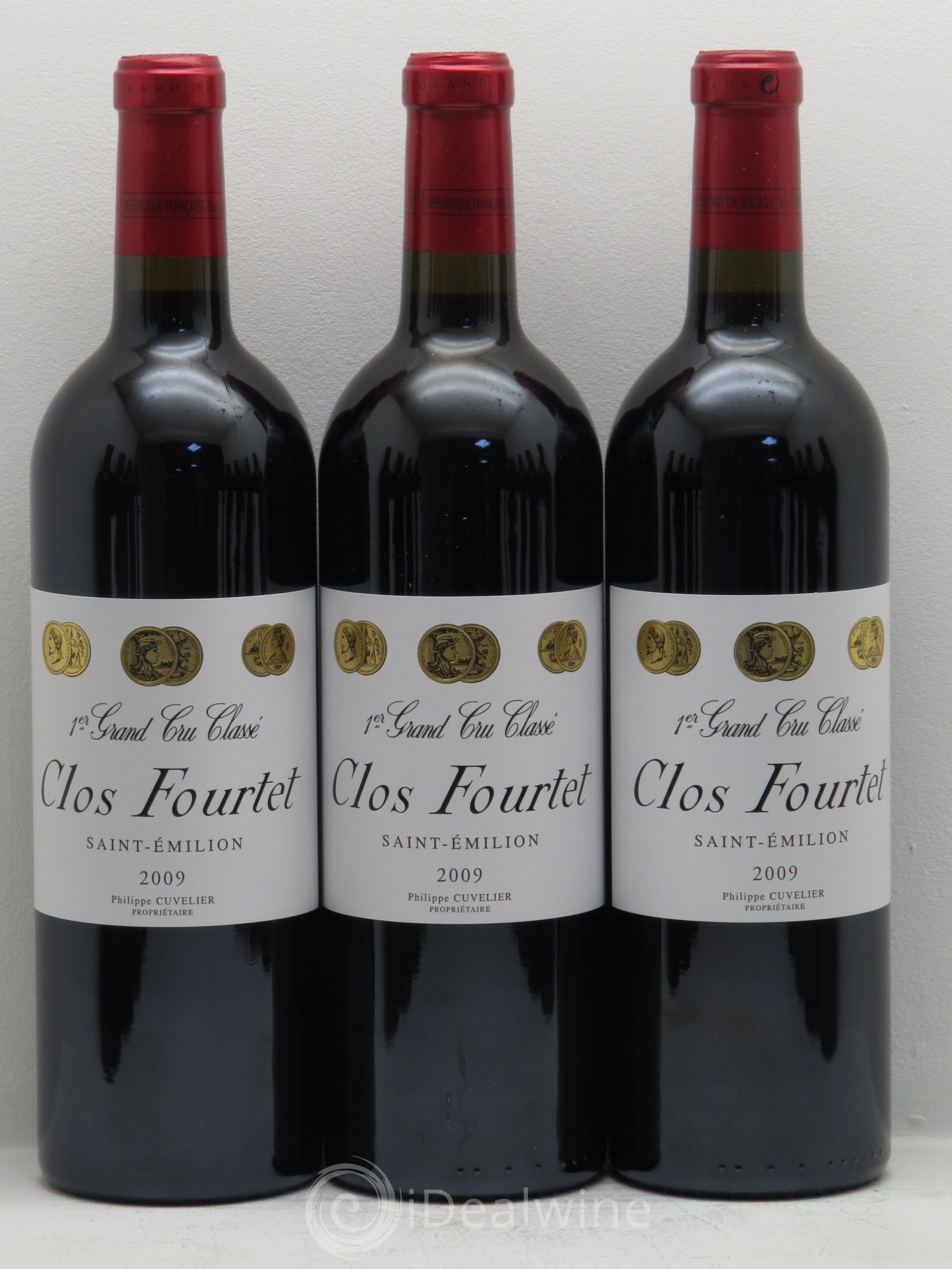 Clos Fourtet 1er Grand Cru Classé B 2009 - Lot de 12 bouteilles - 1