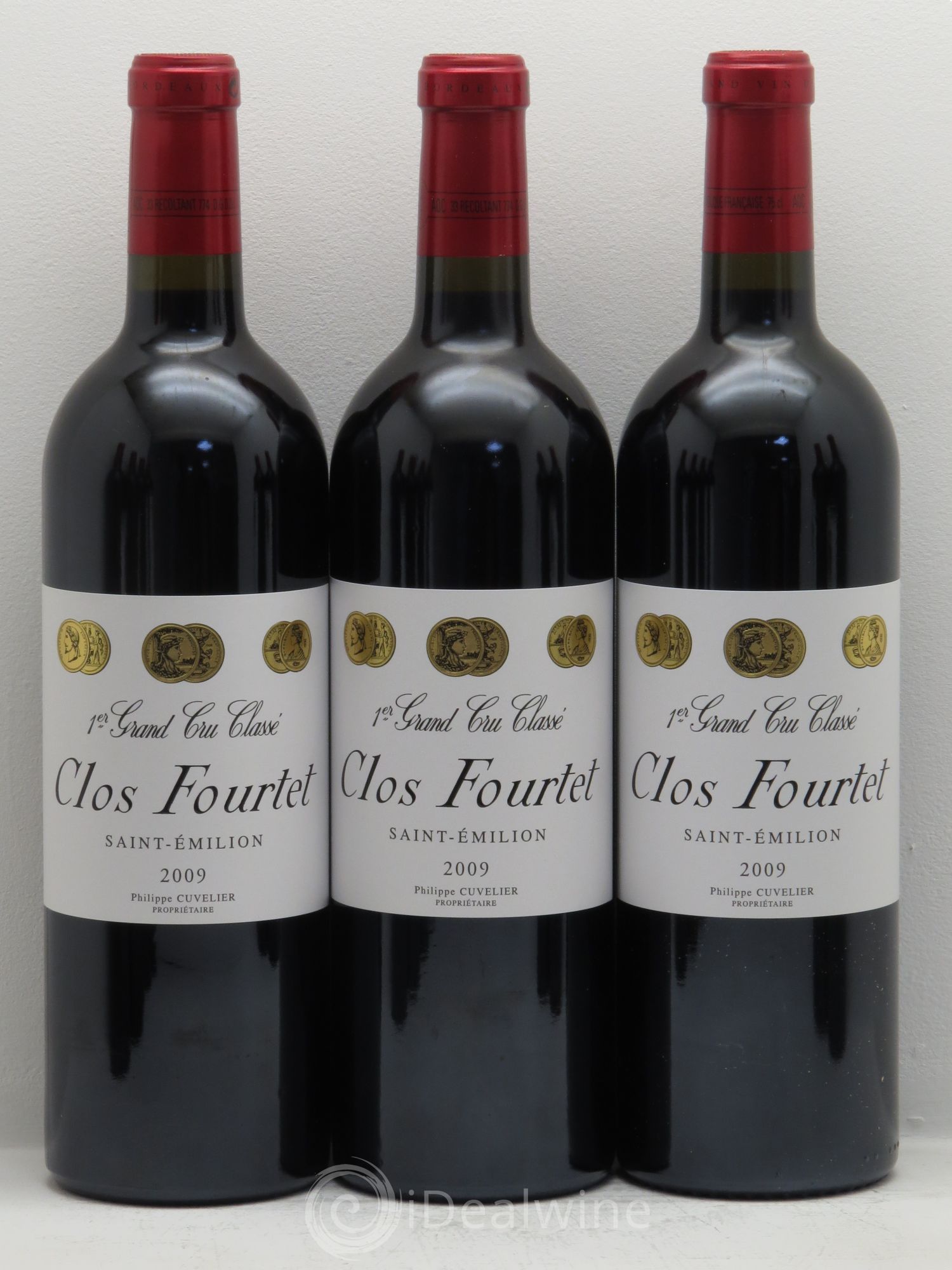 Clos Fourtet 1er Grand Cru Classé B 2009 - Lot de 12 bouteilles - 2