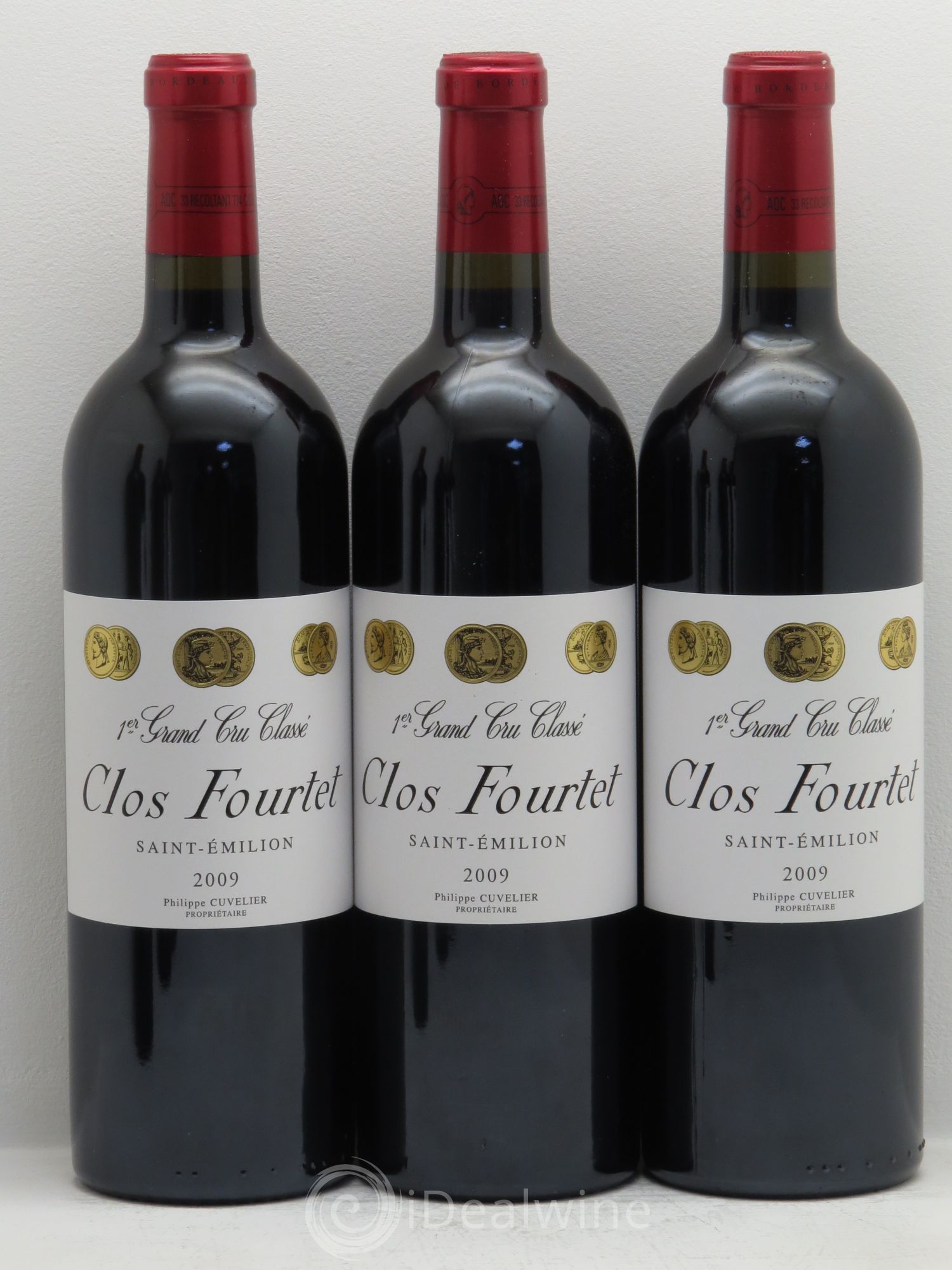 Clos Fourtet 1er Grand Cru Classé B 2009 - Lot de 12 bouteilles - 3