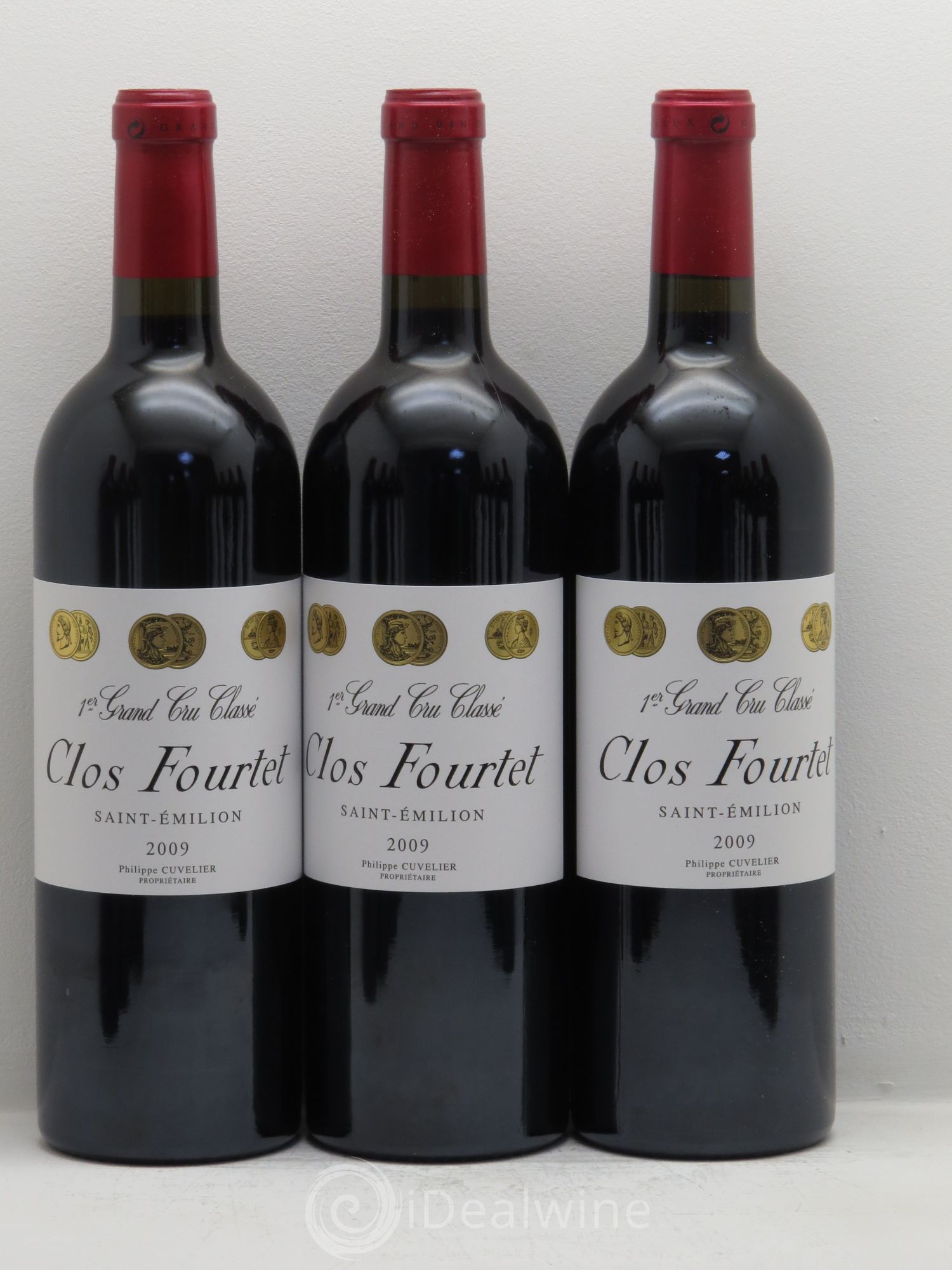 Clos Fourtet 1er Grand Cru Classé B 2009 - Lot de 12 bouteilles - 1