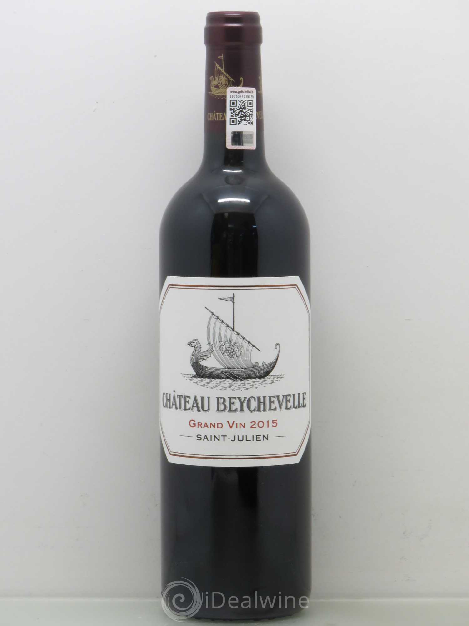 Château Beychevelle 4ème Grand Cru Classé 2015 - Lot de 1 bouteille - 0