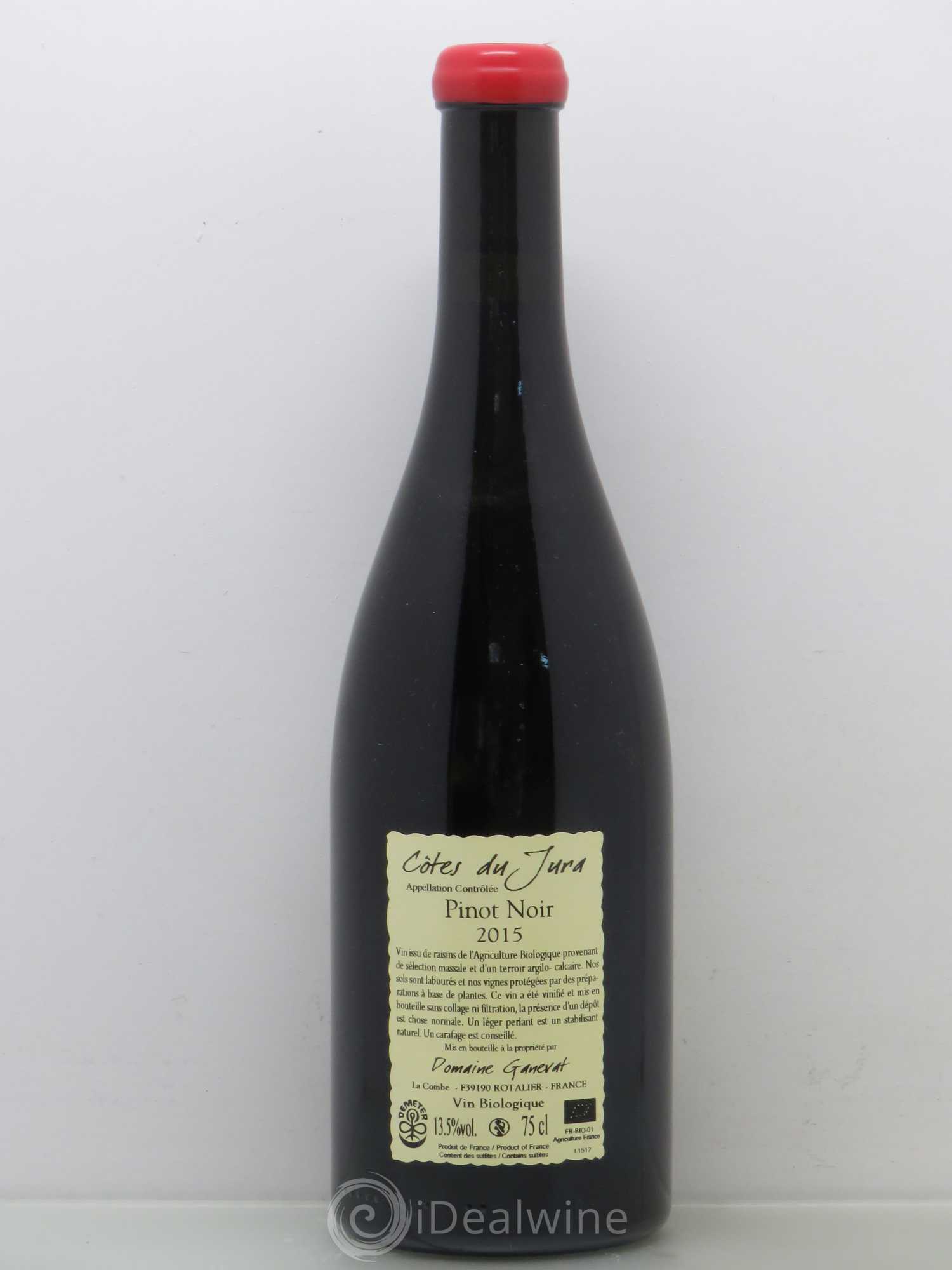 Côtes du Jura Cuvée Julien Jean-François Ganevat (Domaine) 2015 - Lot de 1 bouteille - 1