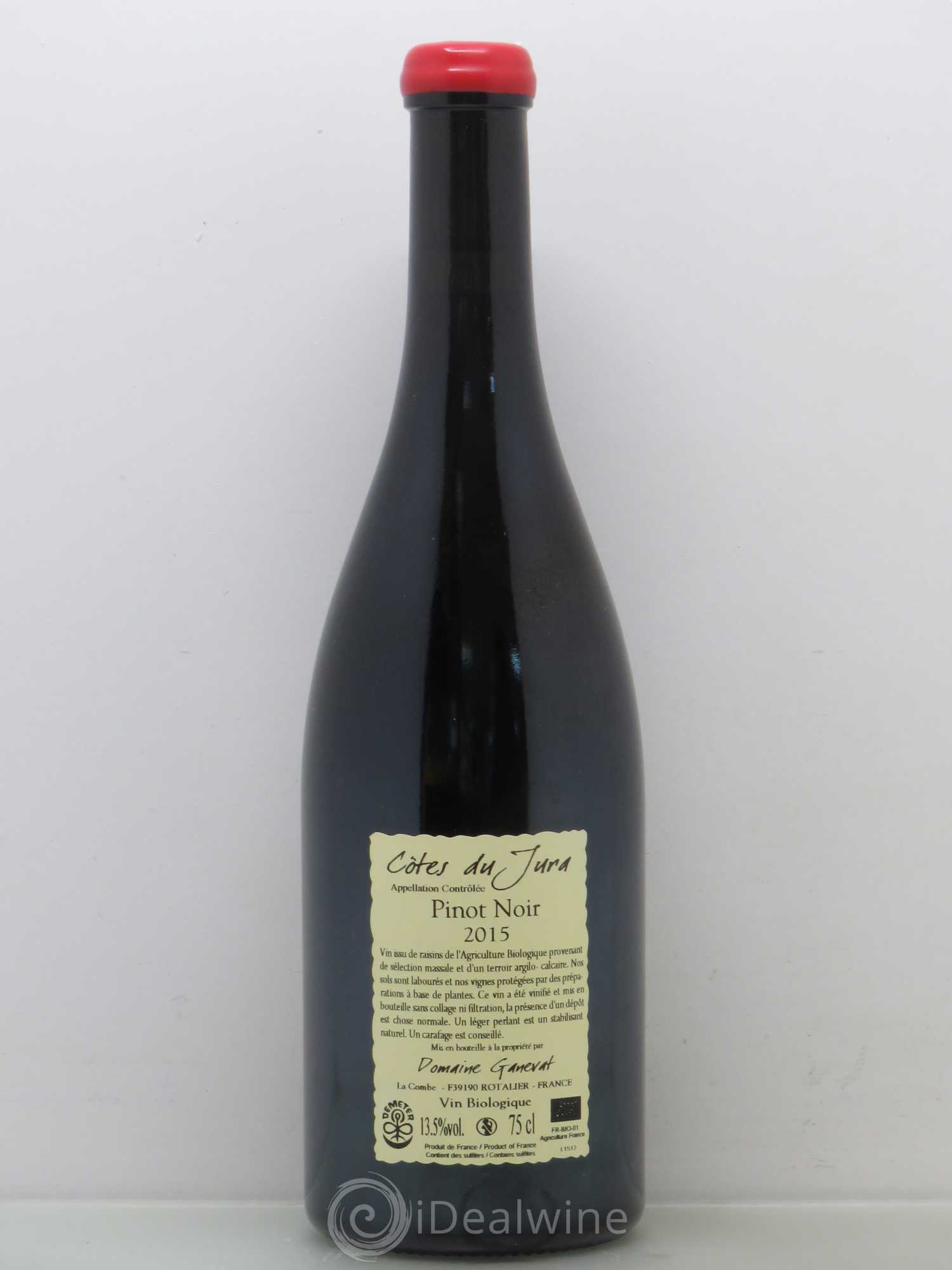 Côtes du Jura Cuvée Julien Jean-François Ganevat (Domaine) 2015 - Lot de 1 bouteille - 1