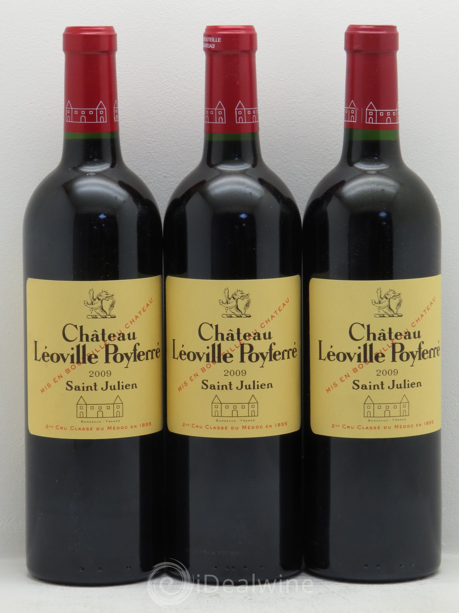 Château Léoville Poyferré 2ème Grand Cru Classé 2009 - Lot de 6 bouteilles - 2
