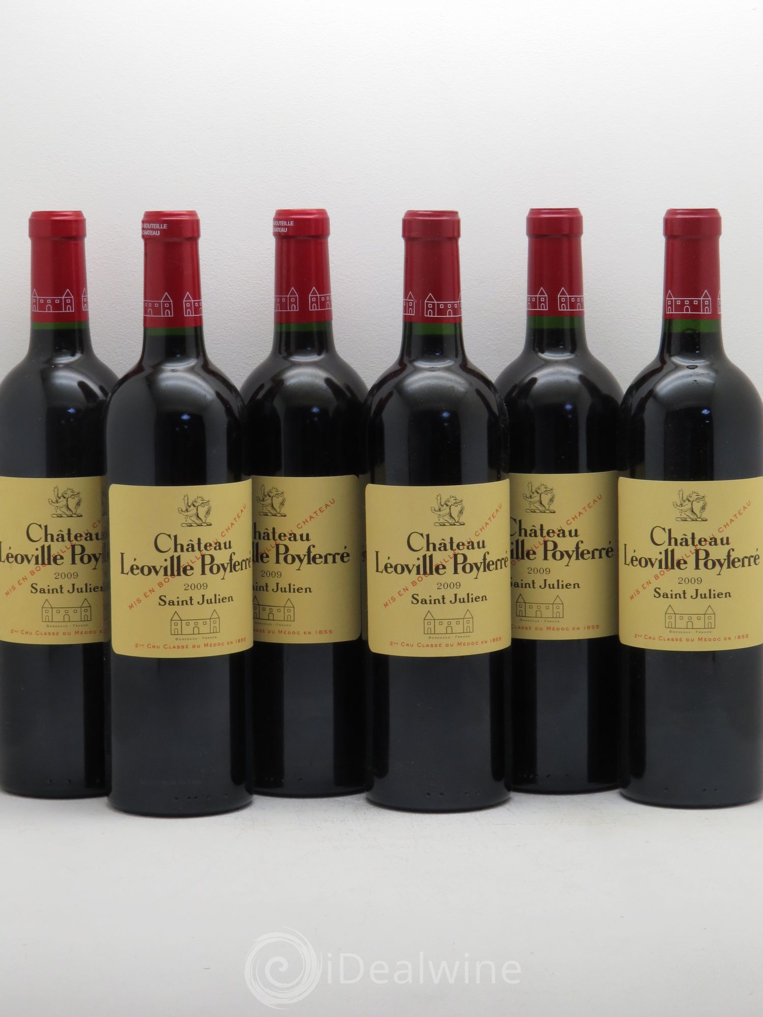 Château Léoville Poyferré 2ème Grand Cru Classé 2009 - Lot de 6 bouteilles - 0