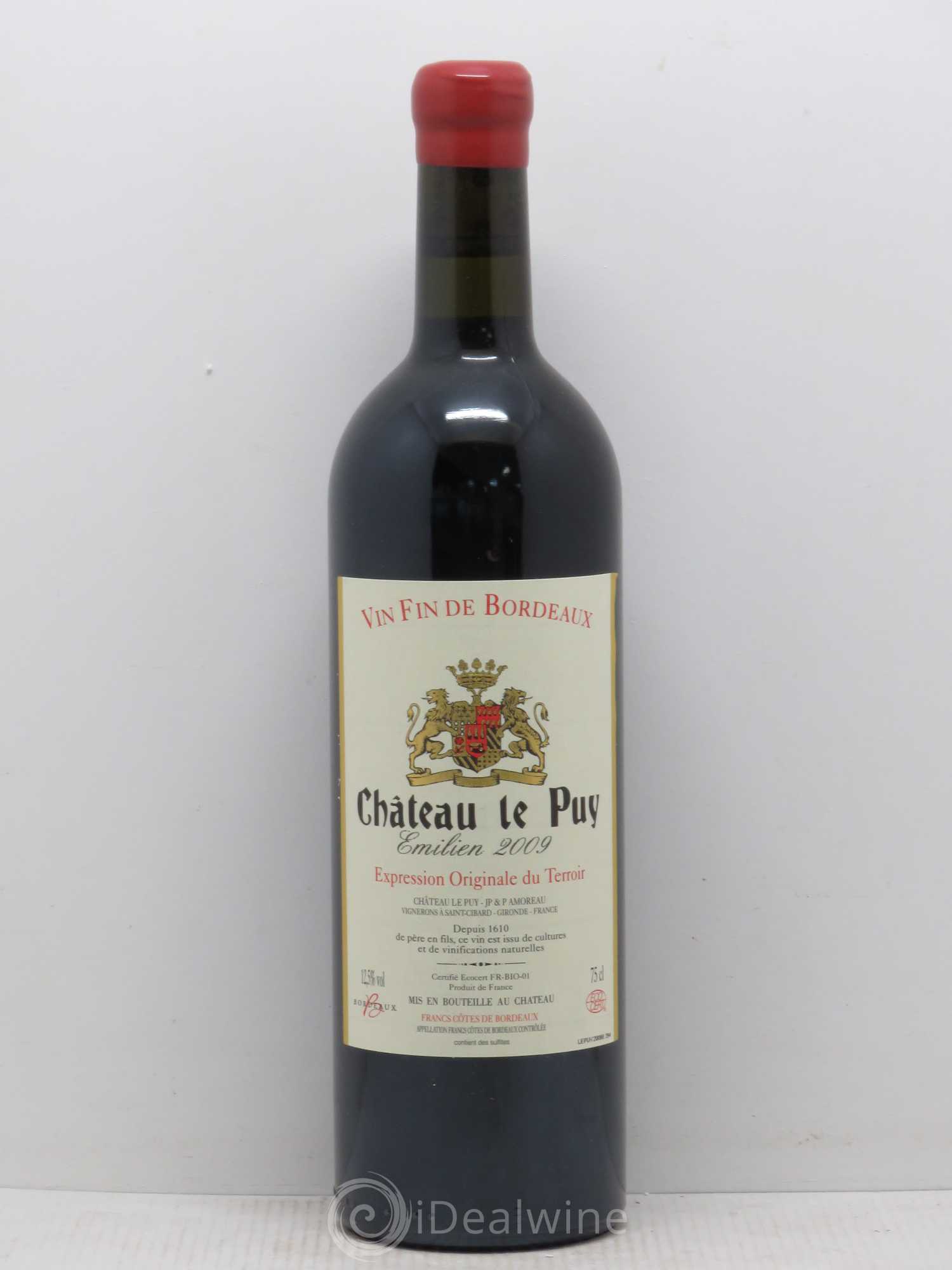 Le Puy - Cuvée Emilien 2009 - Lot de 1 bouteille - 0