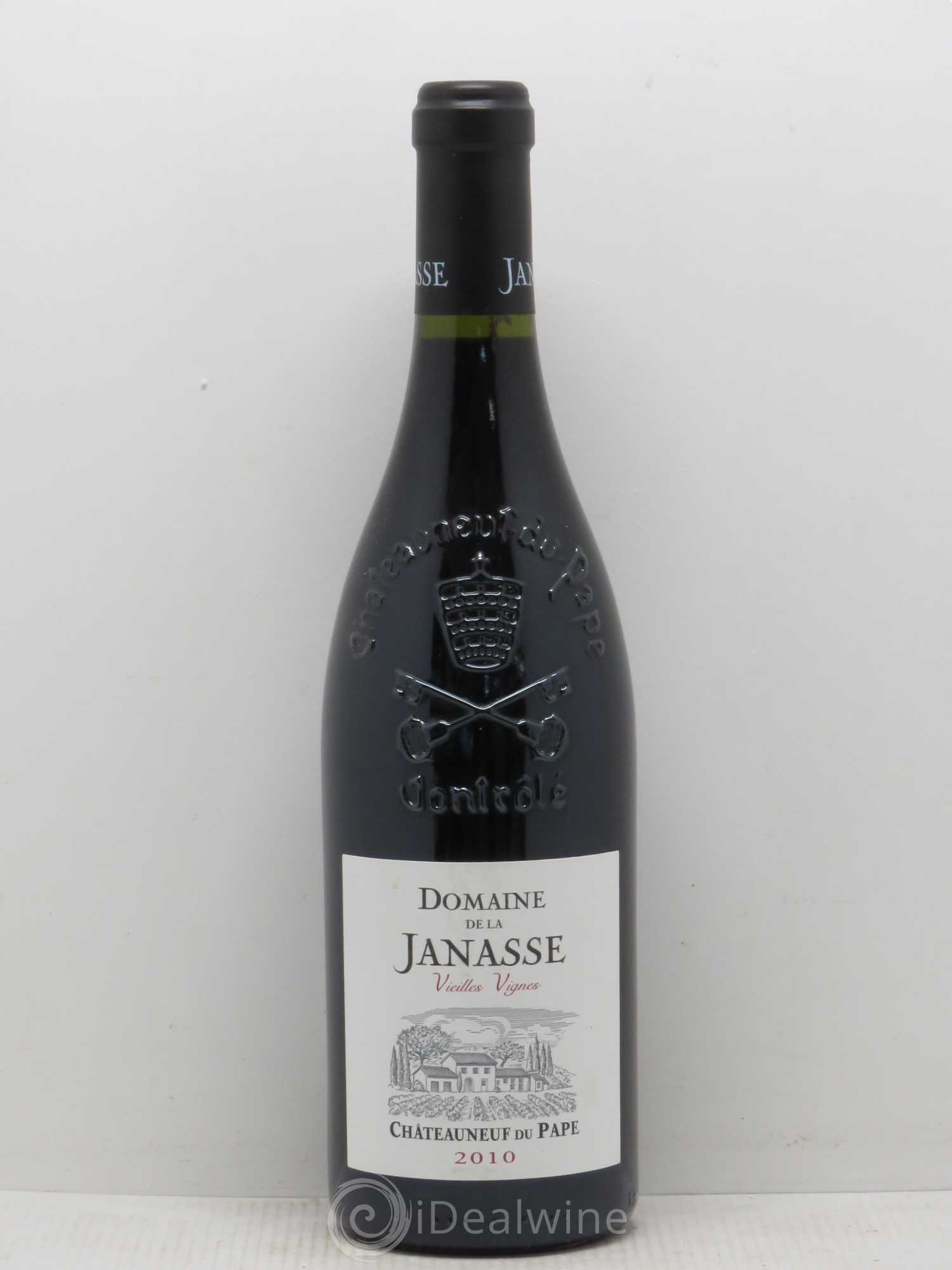 Châteauneuf-du-Pape Cuvée Vieilles Vignes La Janasse (Domaine de) 2010 - Lot de 1 bouteille - 0