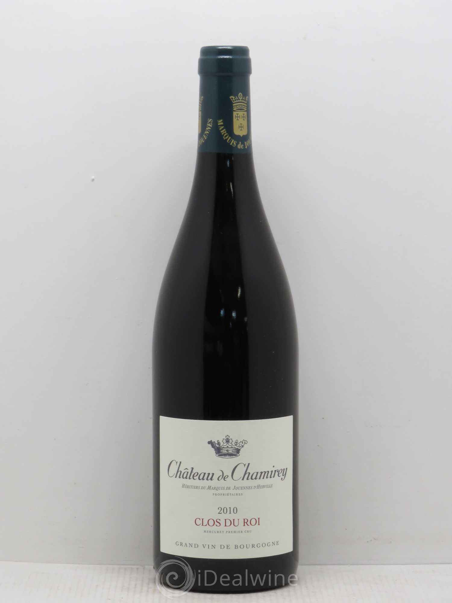 Mercurey 1er Cru Clos du Roi Château de Chamirey 2010 - Lot de 1 bouteille - 0