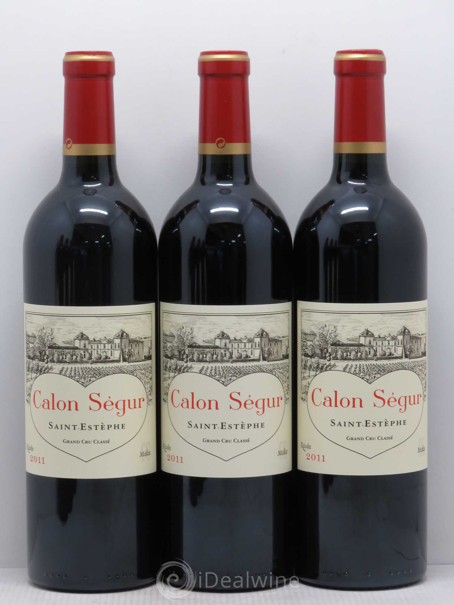 Château Calon Ségur 3ème Grand Cru Classé 2011 - Lot de 12 bouteilles - 1