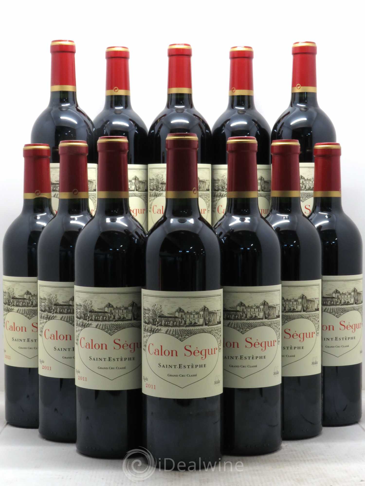 Château Calon Ségur 3ème Grand Cru Classé 2011 - Lot de 12 bouteilles - 0